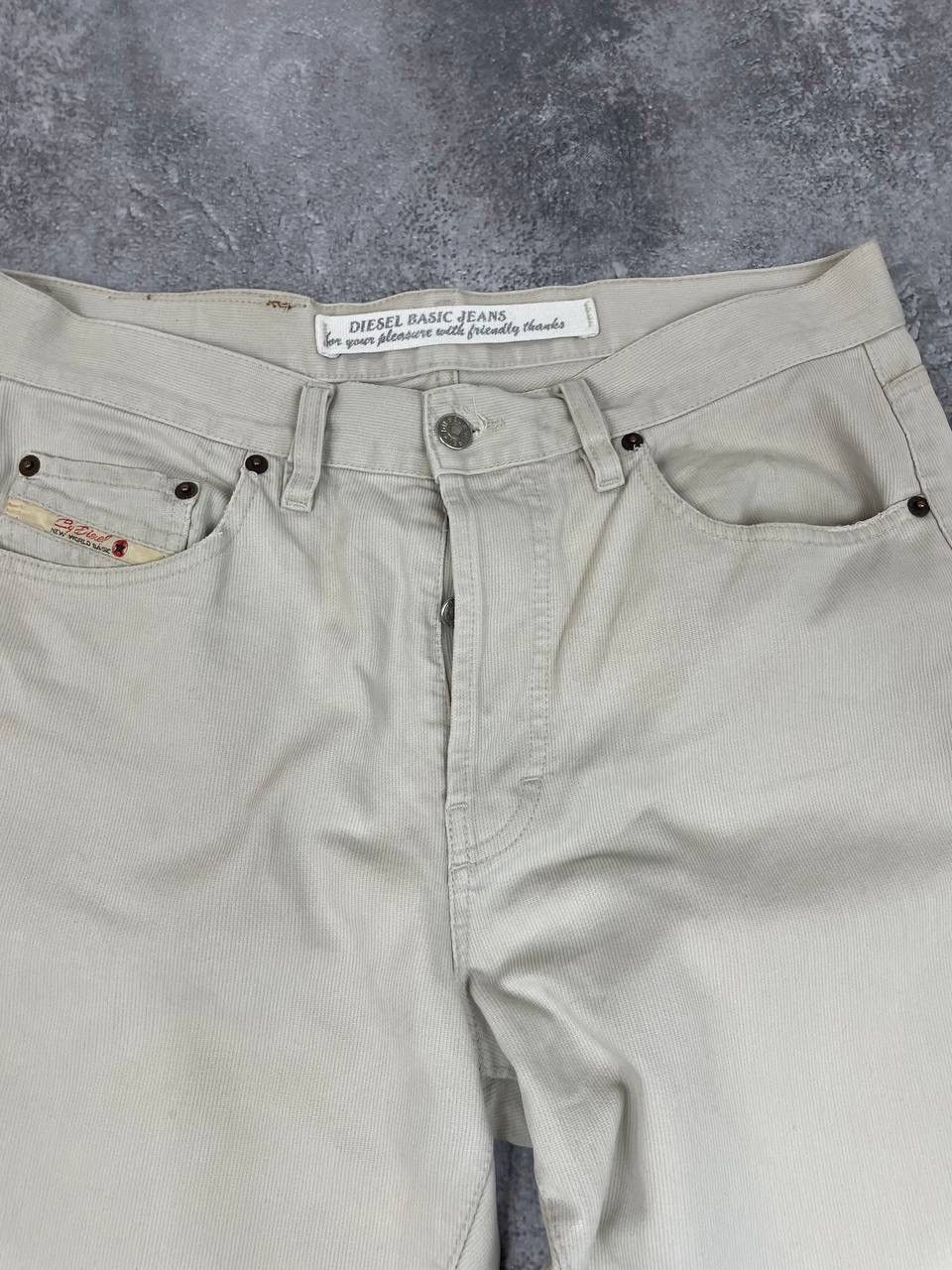 Diesel Diesel Men Denim Jeans Regular Fit Beige Size W34 Size US 34 / EU 50 - 7 Thumbnail