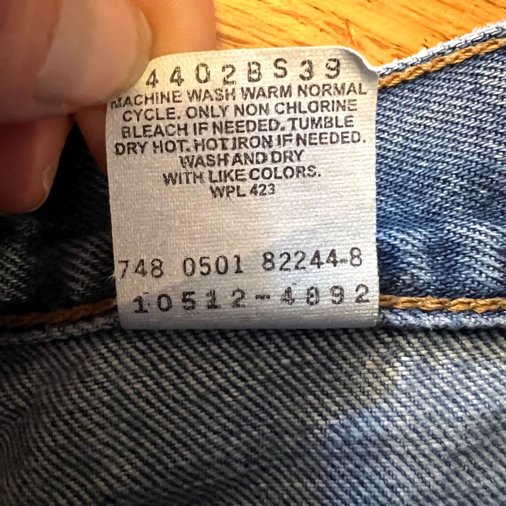 Levi's VINTAGE Levi Jeans 512 Womens 9 Slim Straight Denim Pants High Rise Mom Blue 9 Juniors Teens Slim Straight Retro Ankle Womens Jeans 9 Size 30" / US 8 / IT 44 - 6 Thumbnail