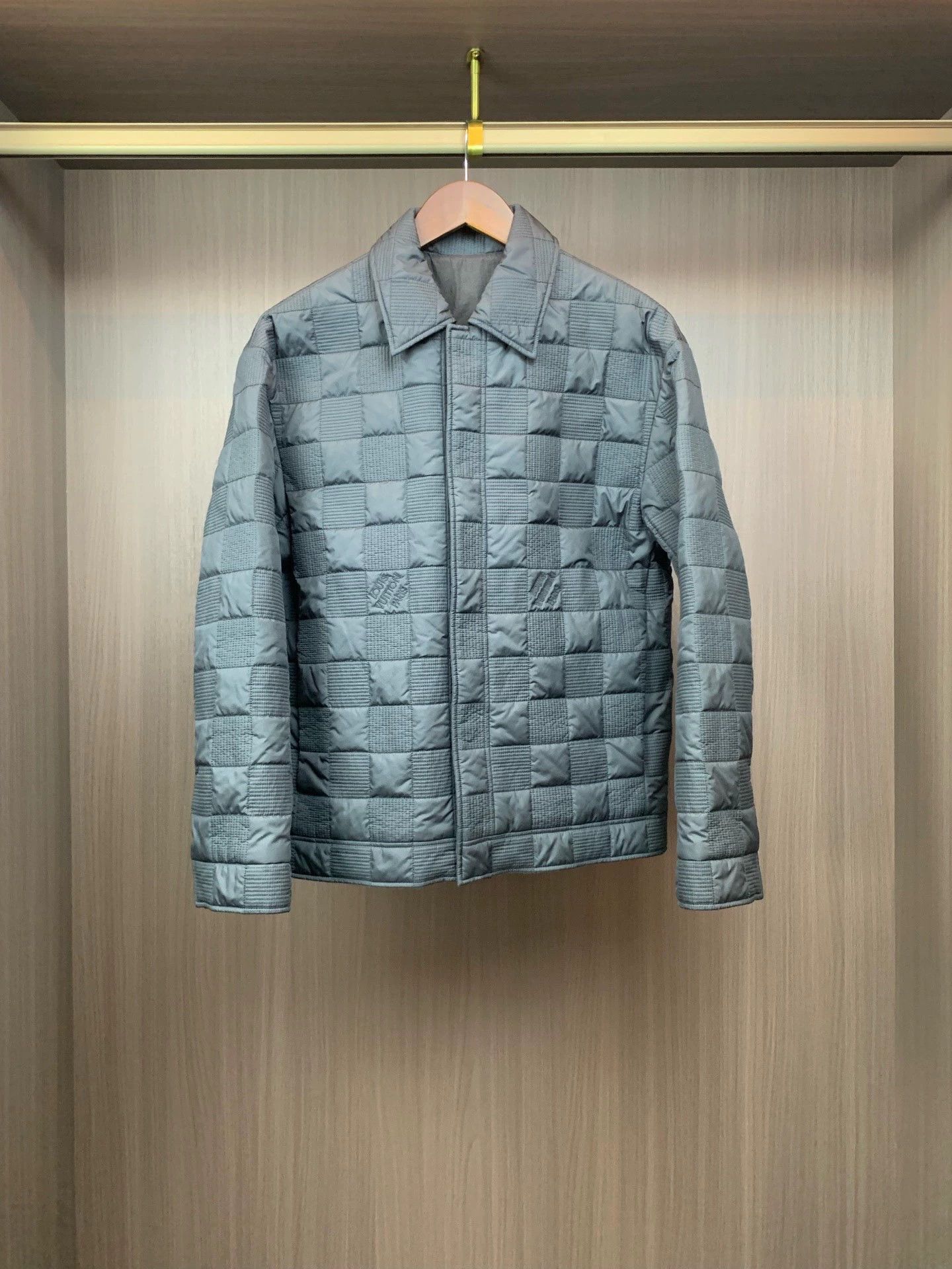 Louis Vuitton Louis Vuitton Damier Collar Button Jacket - dmc Size US M / EU 48-50 / 2 - 1 Thumbnail