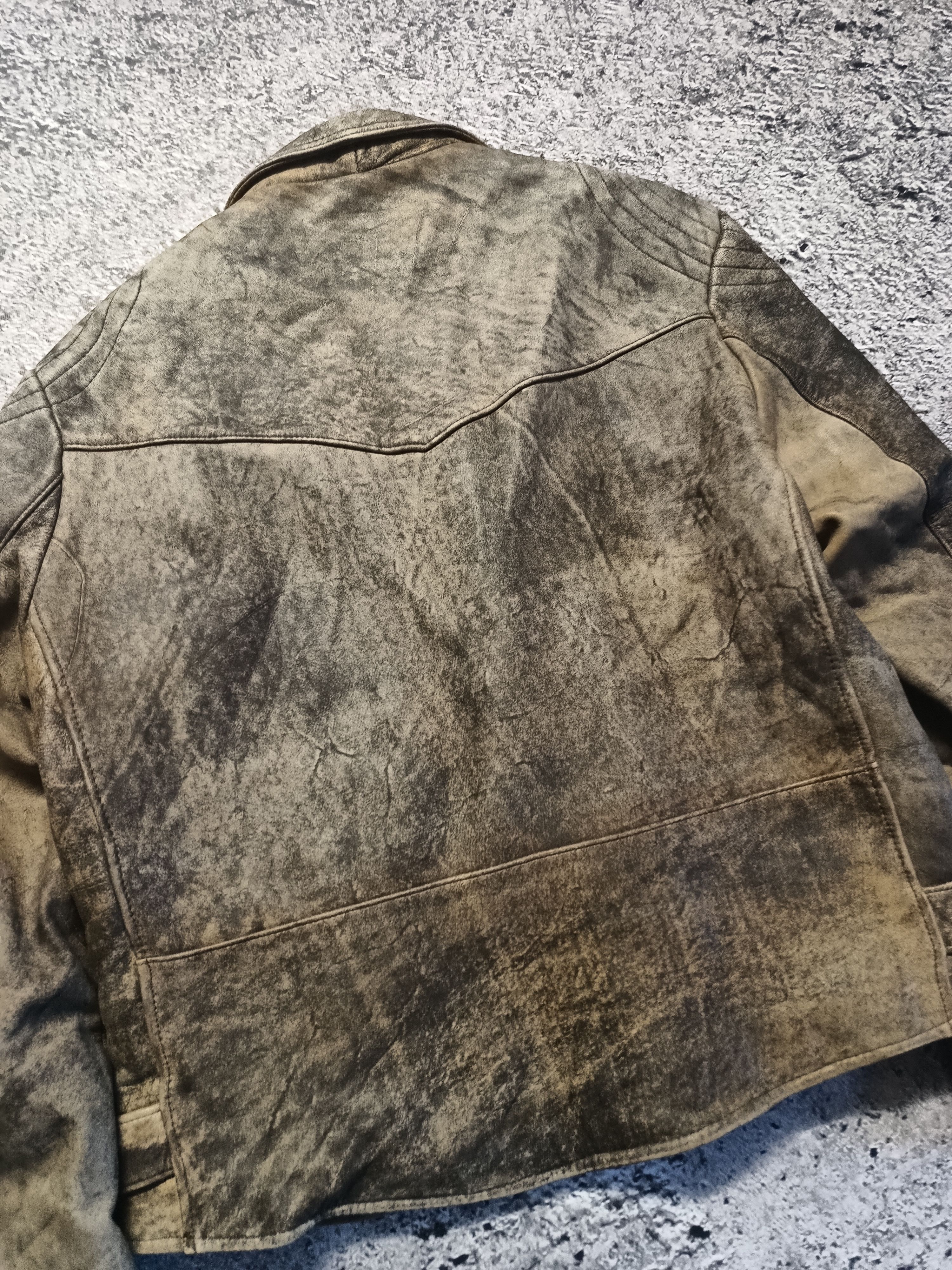 Vintage Vintage 90s Leather Jacket Premium Leather Acne Avirex Style Size US M / EU 48-50 / 2 - 10 Thumbnail