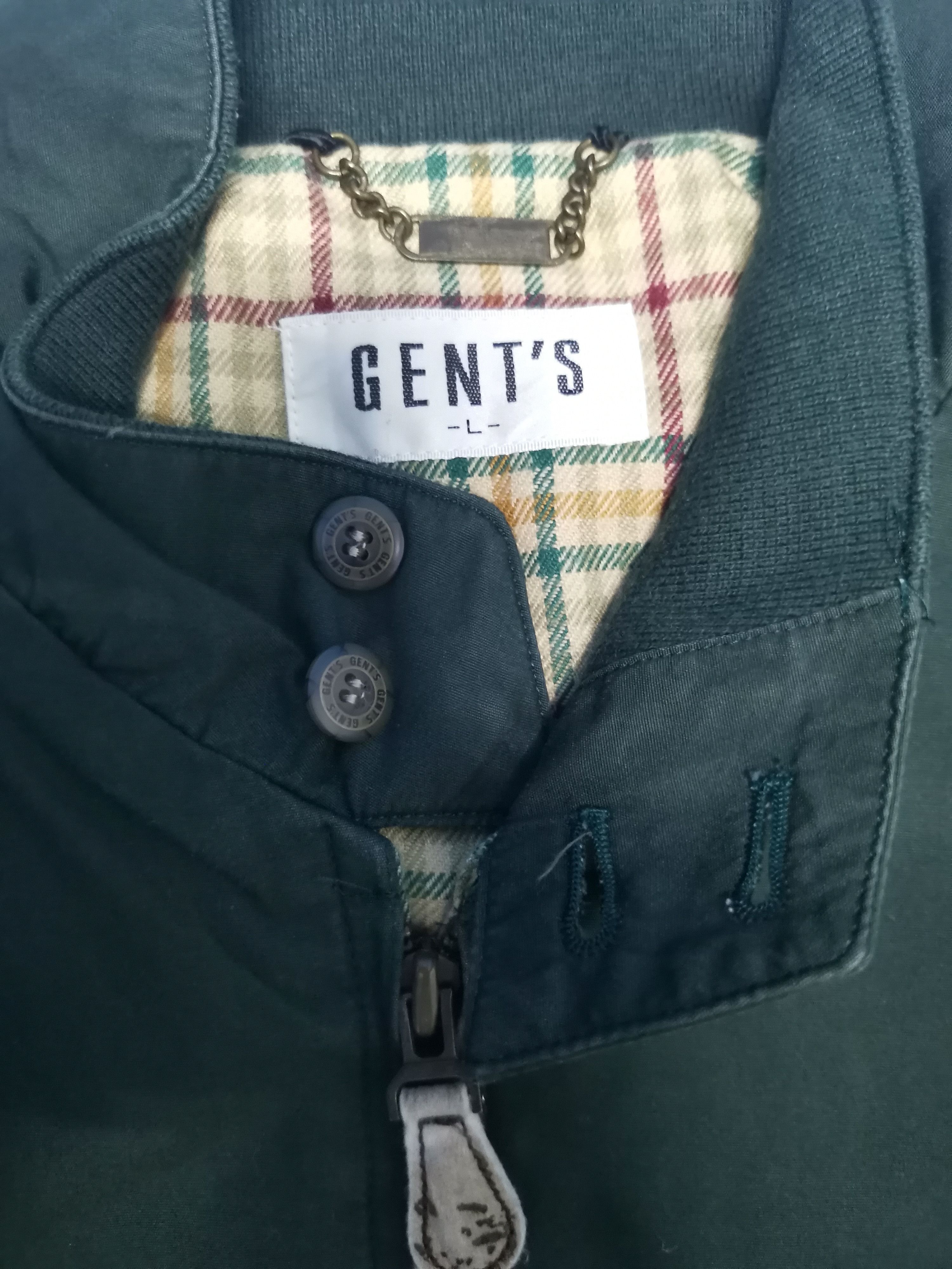 Gents Gent's Bomber Jacket Japan Designer Army Green Vintage Size US L / EU 52-54 / 3 - 4 Thumbnail