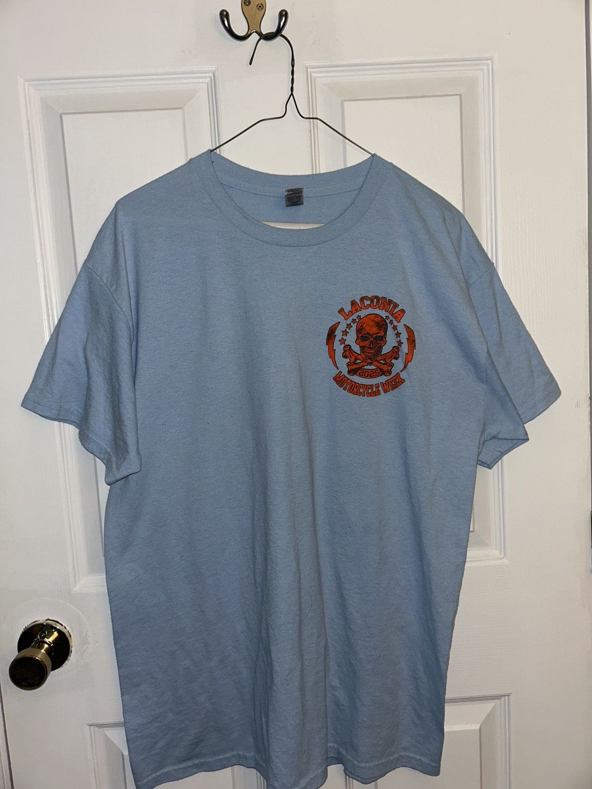 Gildan Laconia NH Bike Week 2025 t-shirt Size US L / EU 52-54 / 3 - 3 Thumbnail