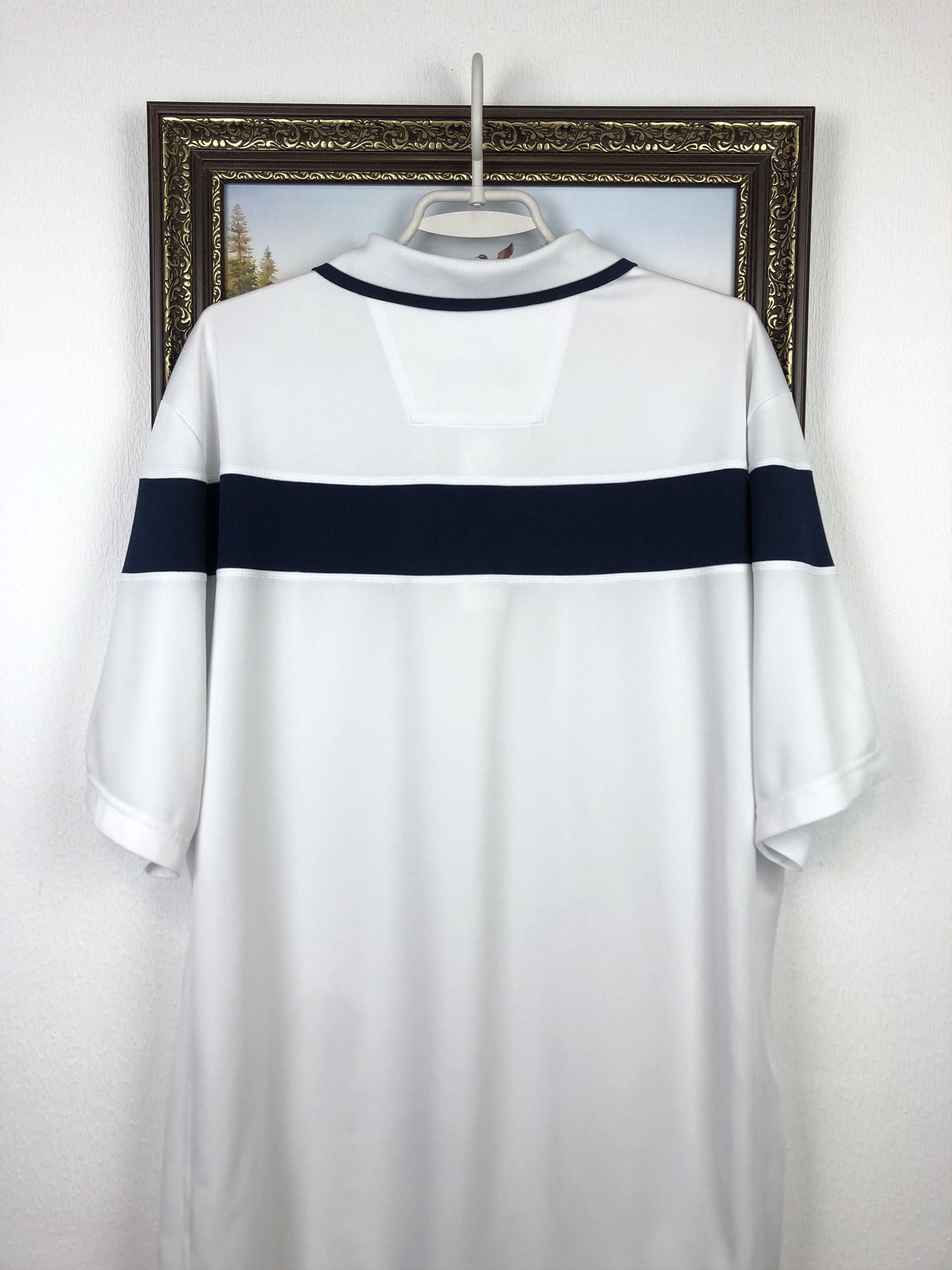 Adidas Adidas Michigan Wolverines White NCAA Shirt Climalite Jersey Size US XXL / EU 58 / 5 - 6 Thumbnail