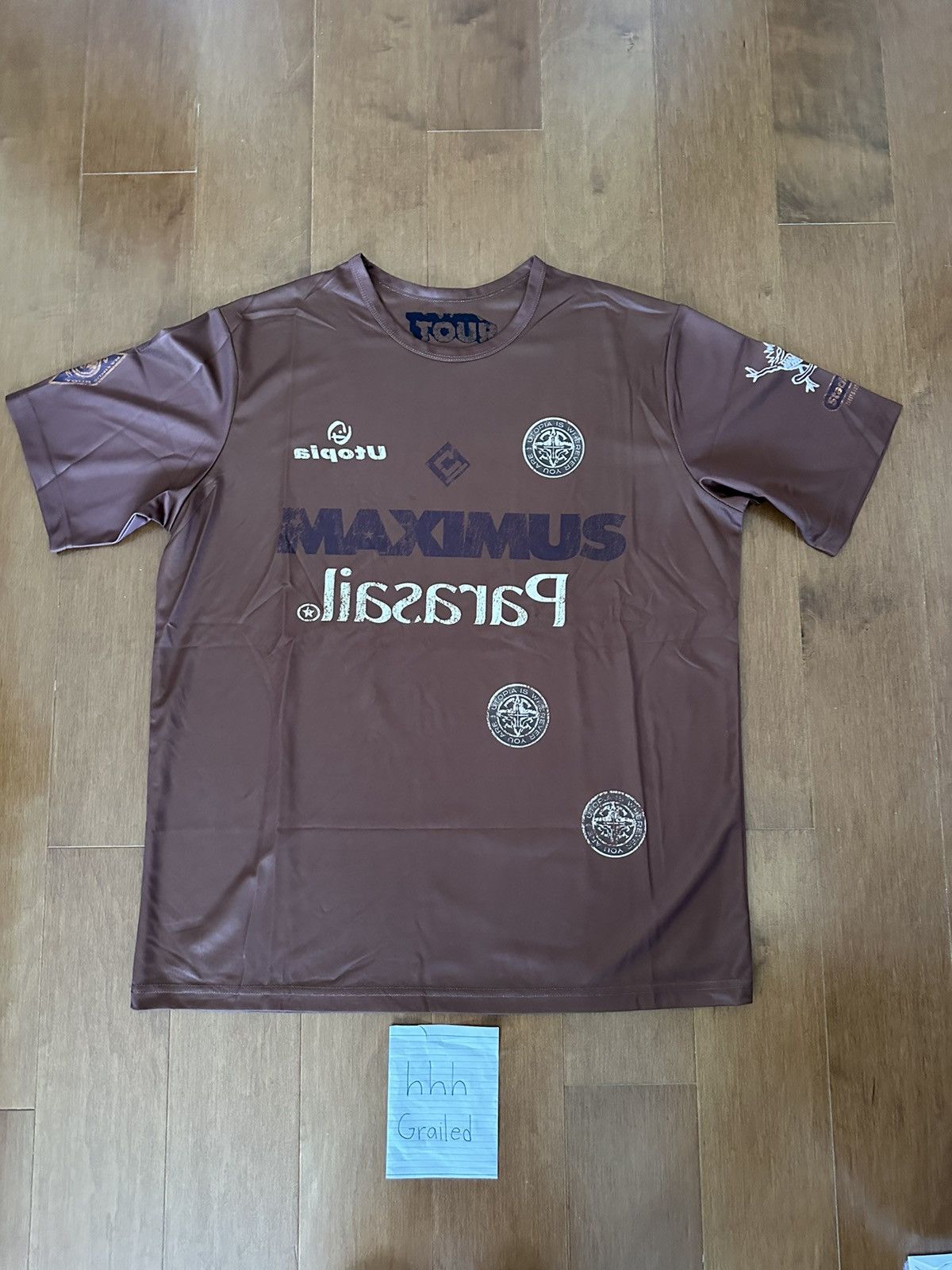 Travis Scott EUROPE EXCLUSIVE PARASAIL JERSEY SOCCER KIT