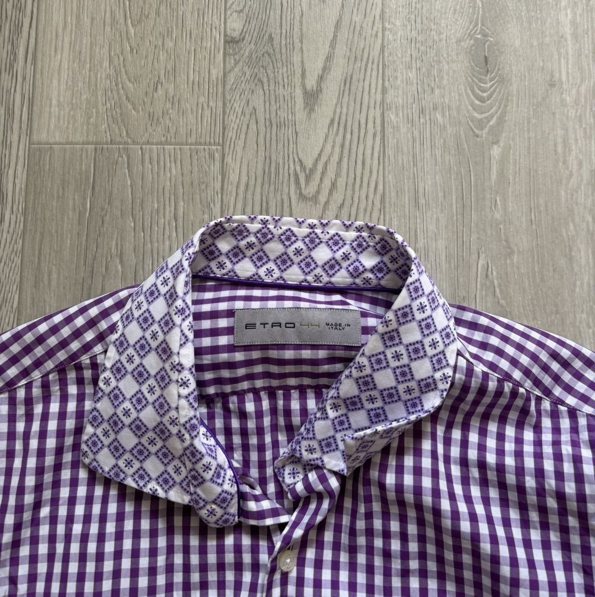 Etro Etro Italy Shirt Multicolour Cotton Size US M / EU 48-50 / 2 - 2 Thumbnail