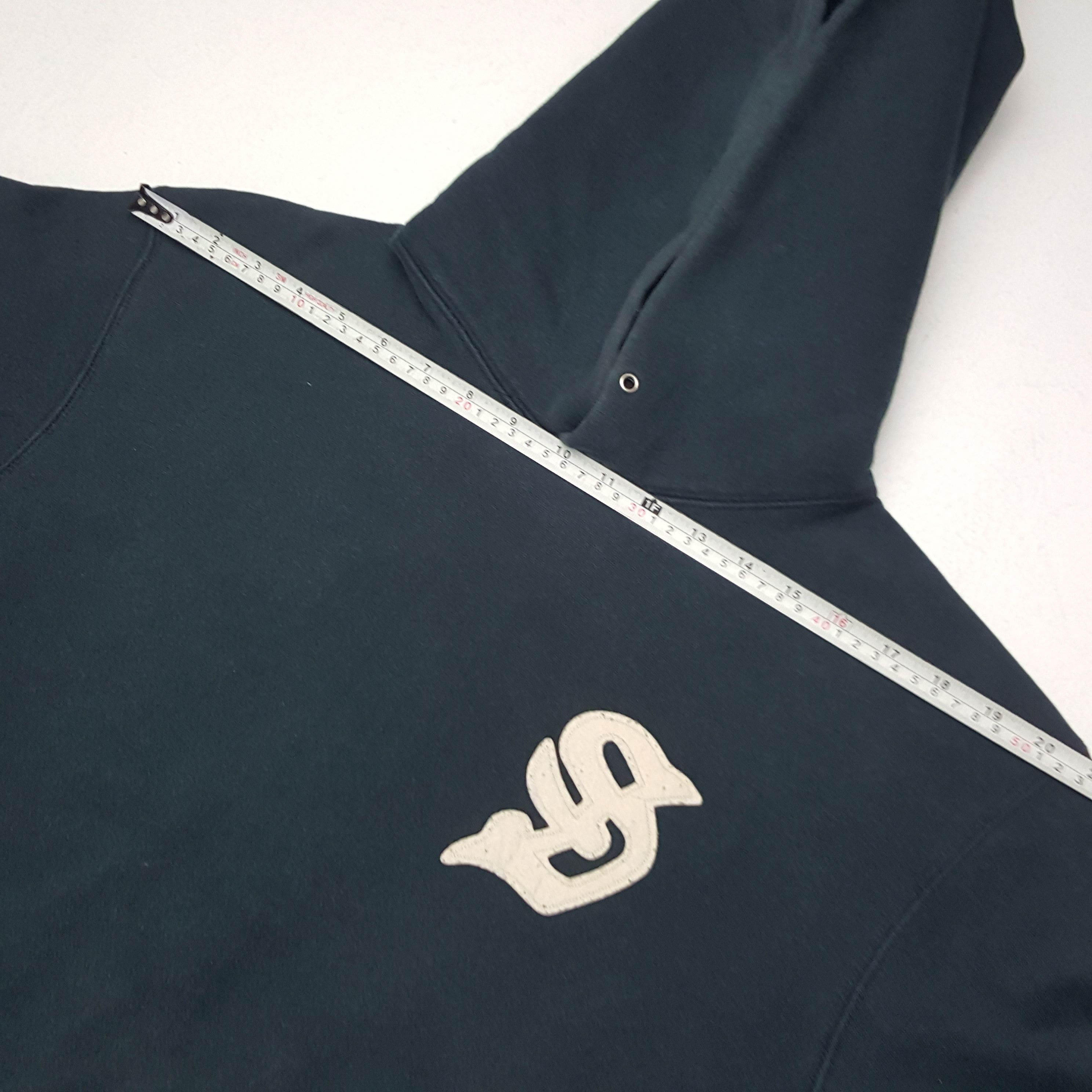 Stussy × Vintage Vintage Supreme X Stussy American Style Custom Art Hoodies Size US L / EU 52-54 / 3 - 6 Thumbnail