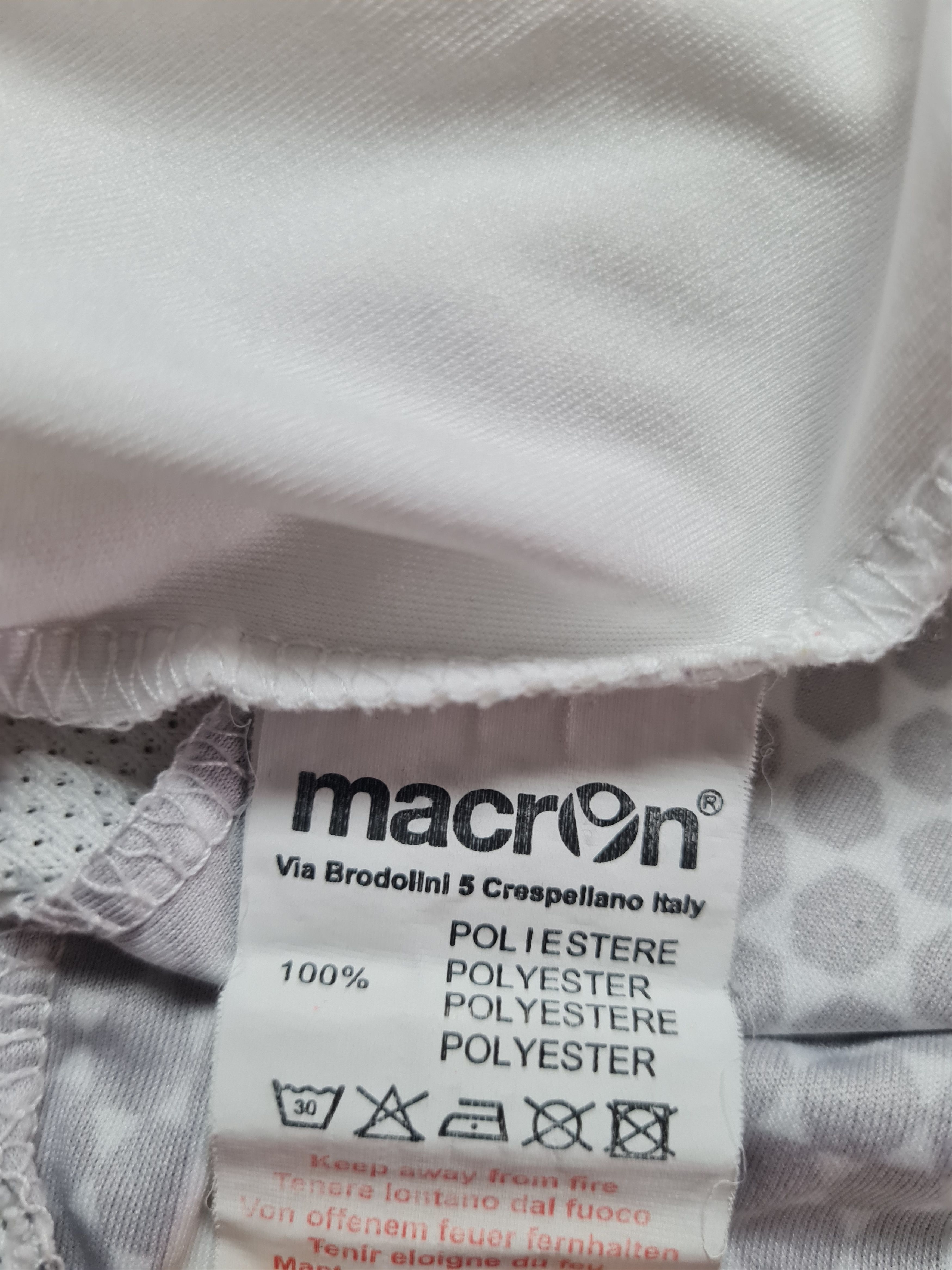 Macron MACRON WHITE REAL MALLORKA 2015/2016 AWAY FOOTBALL SHIRT Size US L / EU 52-54 / 3 - 10 Thumbnail
