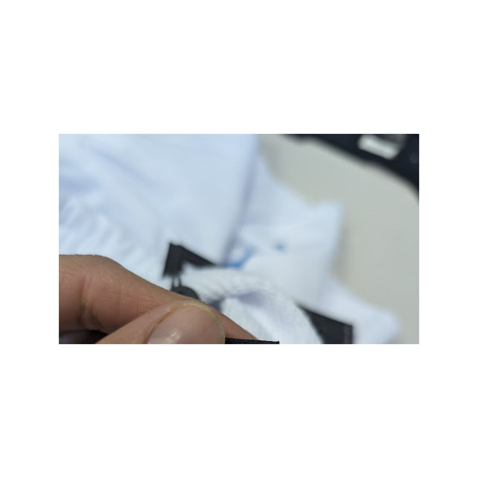 Amiri o1rshd1 MA Bar Watercolor Logo Short in White Size US 30 / EU 46 - 19 Thumbnail