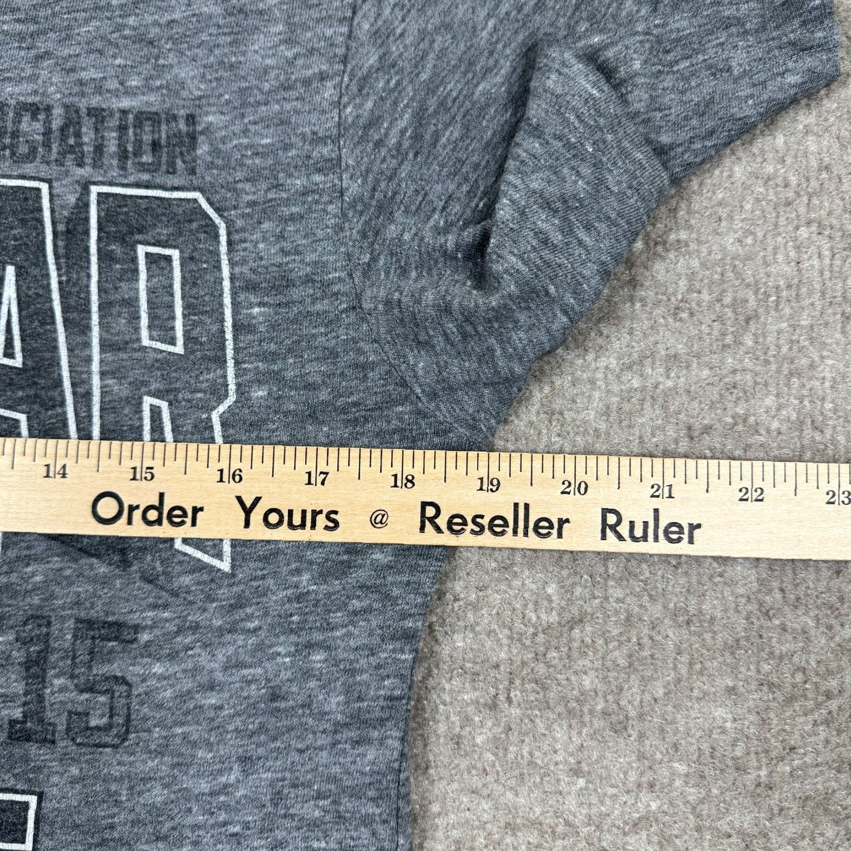 Adidas Adidas T Shirt Mens Size M Gray Short Sleeve 2015 NBA ALL Star Game New York Shirt Mens Gray Star 2015 All Star Adidas Shirt Size US M / EU 48-50 / 2 - 6 Thumbnail
