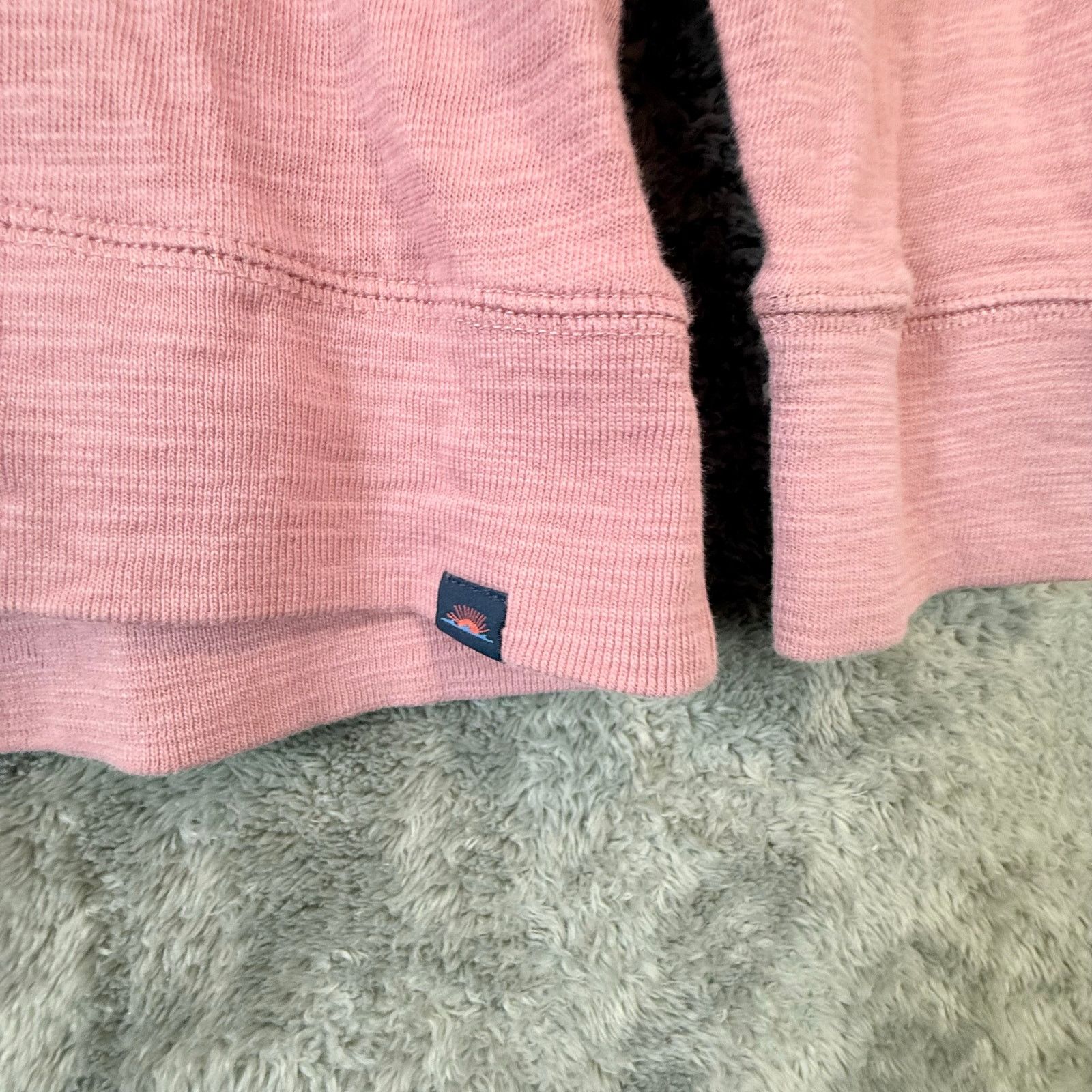Faherty Faherty Men's Surf Stripe Slub Hoodie Shirt Pink Red XXL 2XL Size US XXL / EU 58 / 5 - 5 Thumbnail