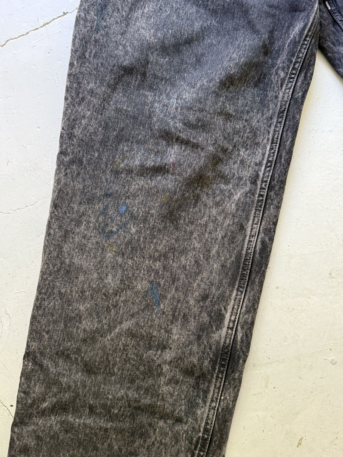 Maison Margiela Maison Margiela Painted 5-Pocket Carpenter Pants Size US 32 / EU 48 - 2 Thumbnail