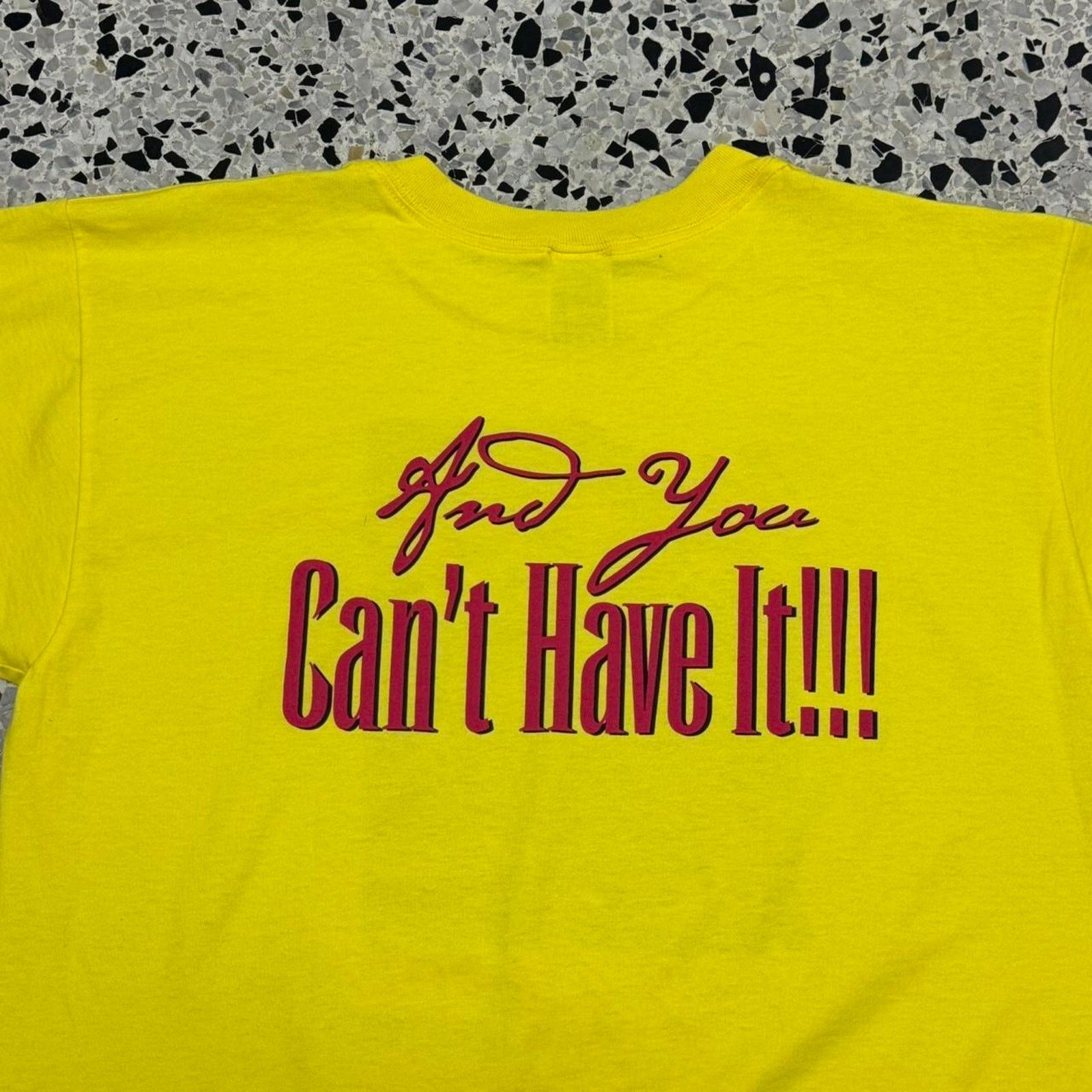 Fruit Of The Loom × Vintage VINTAGE Y2K WOMAN THOU ART LOOSED 2000 MUSICAL PROMO TEE: Size US L / EU 52-54 / 3 - 5 Thumbnail