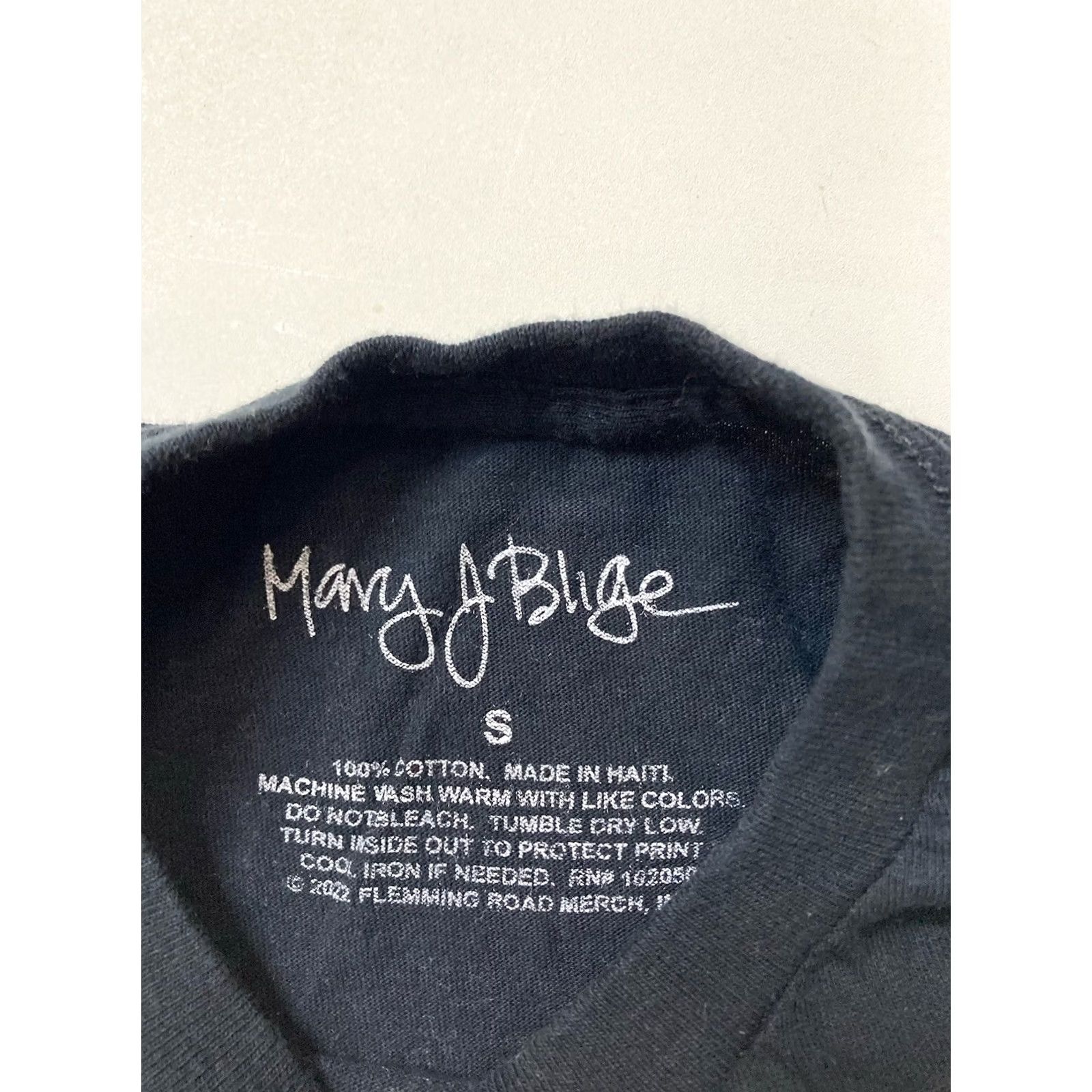 Vintage MARY J BLIGE Graphic T-shirt Women Small Black Short Sleeve Music Merch R&B T-Shirt Size S / US 4 / IT 40 - 4 Thumbnail