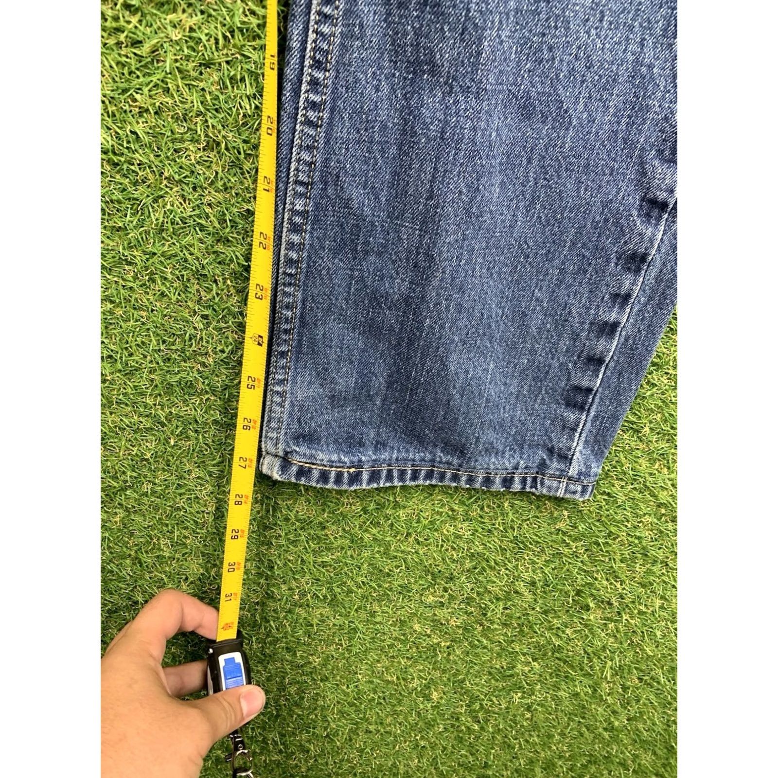Levi's Levi's 527 Jeans Mens 36x28 Blue Straight Leg Denim Classic Mid Rise Pants Work Size US 36 / EU 52 - 4 Thumbnail