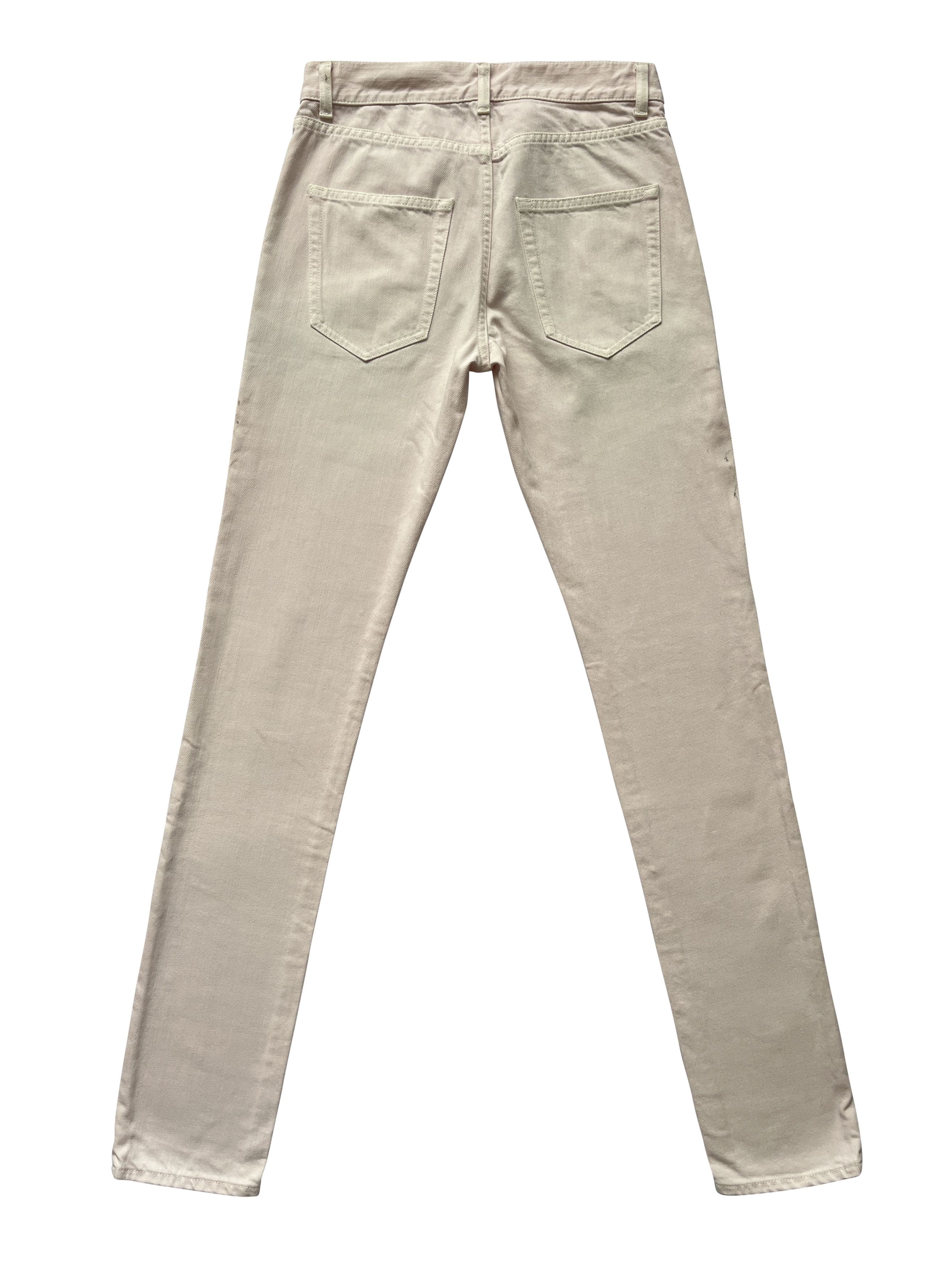 Saint Laurent Paris ⚡️QUICK SALE⚡️2017 Saint Laurent D02 Pink Skinny Denim Jeans Size US 27 - 2 Thumbnail