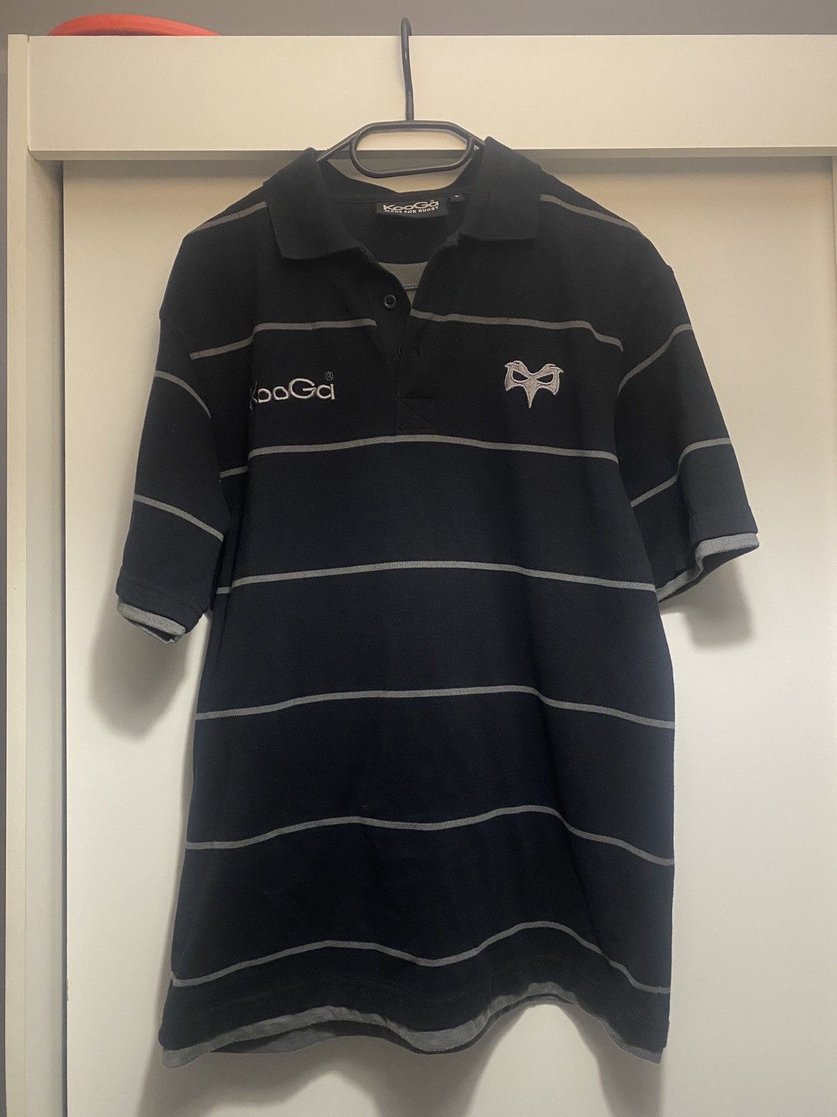 Vintage Rugby KooGa polo shirt Size US S / EU 44-46 / 1 - 1 Thumbnail