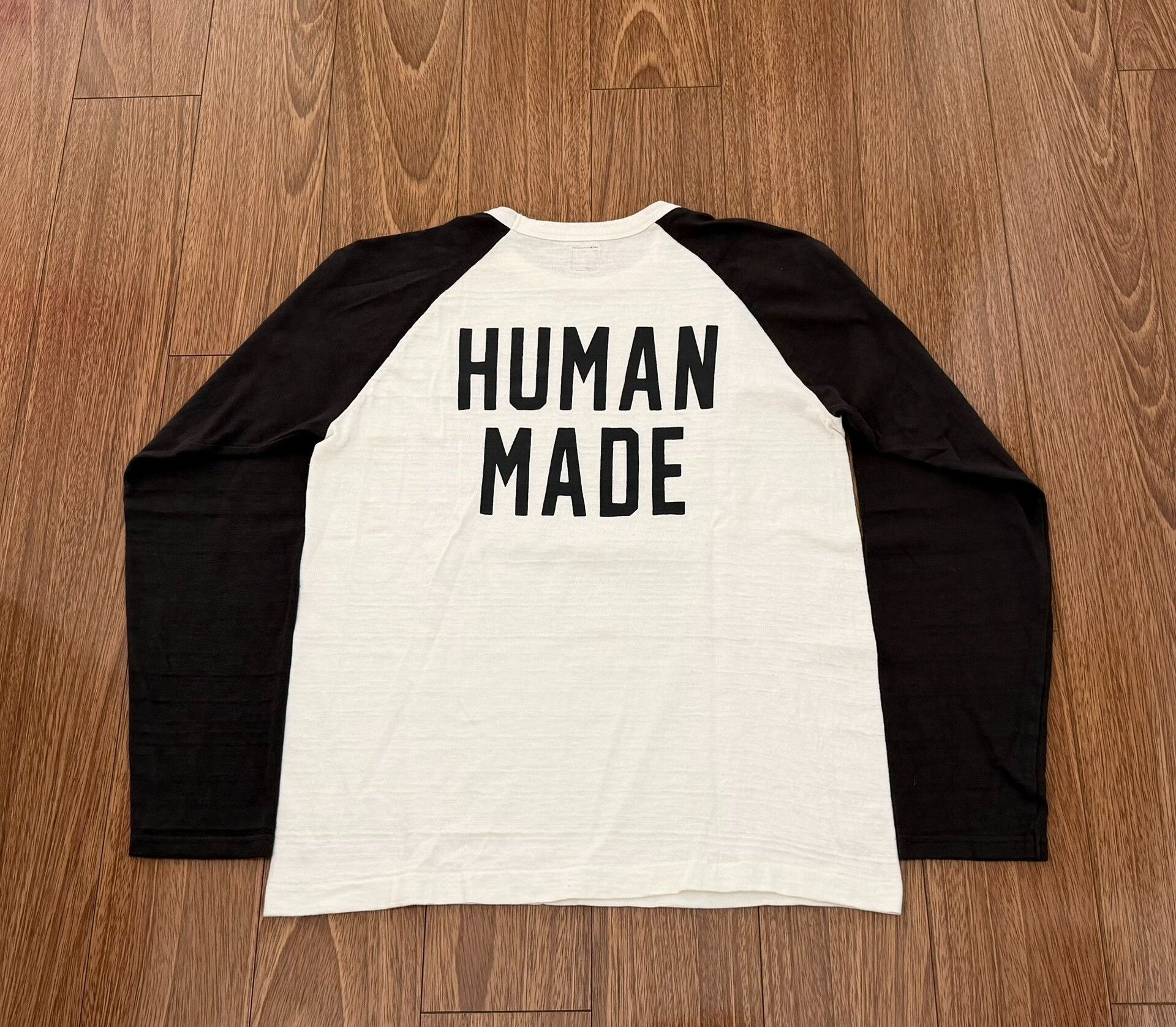 Human Made HUMAN MADE Raglan Long Sleeve T-Shirt Size US L / EU 52-54 / 3 - 1 Thumbnail