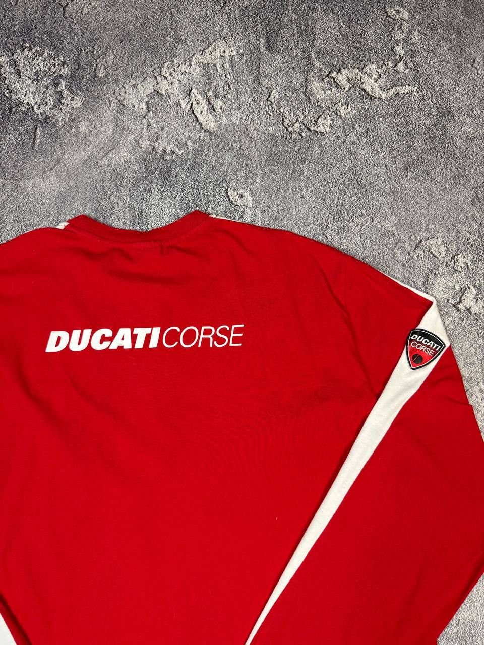 Formula 1 Y2K Ducatti Corse Formula 1 Racing Red Longsleeve Size US XXL / EU 58 / 5 - 9 Thumbnail