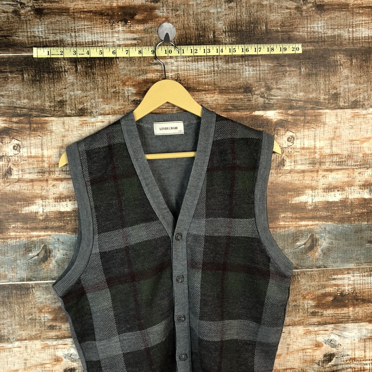 Lindbergh Grey Vest Knitwear #A967