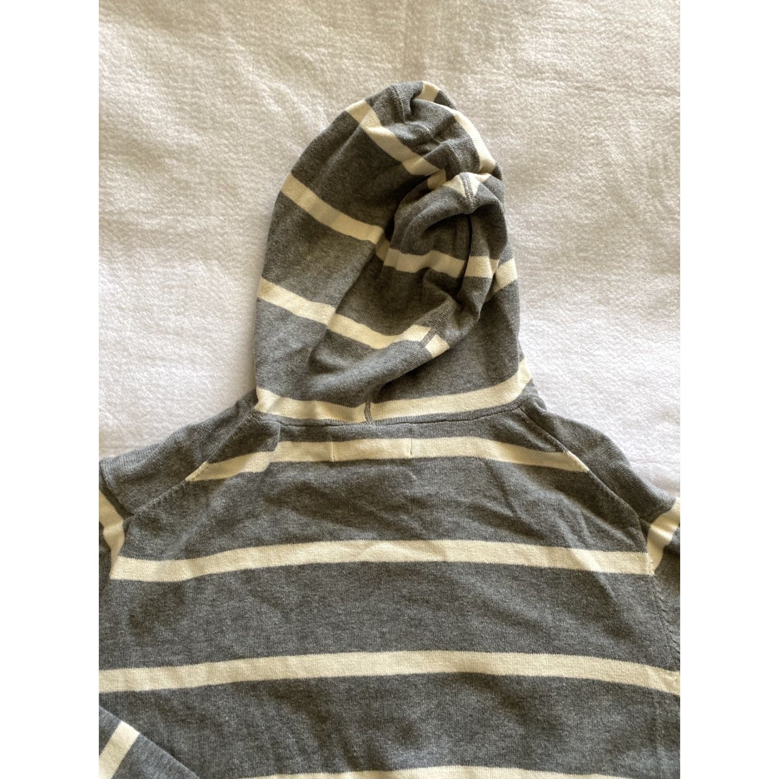 JW Anderson Frederik Anderson Copenhagen Hoodie Men L Gray Striped Sweatshirt Hooded Long Sleeve Size US L / EU 52-54 / 3 - 7 Thumbnail