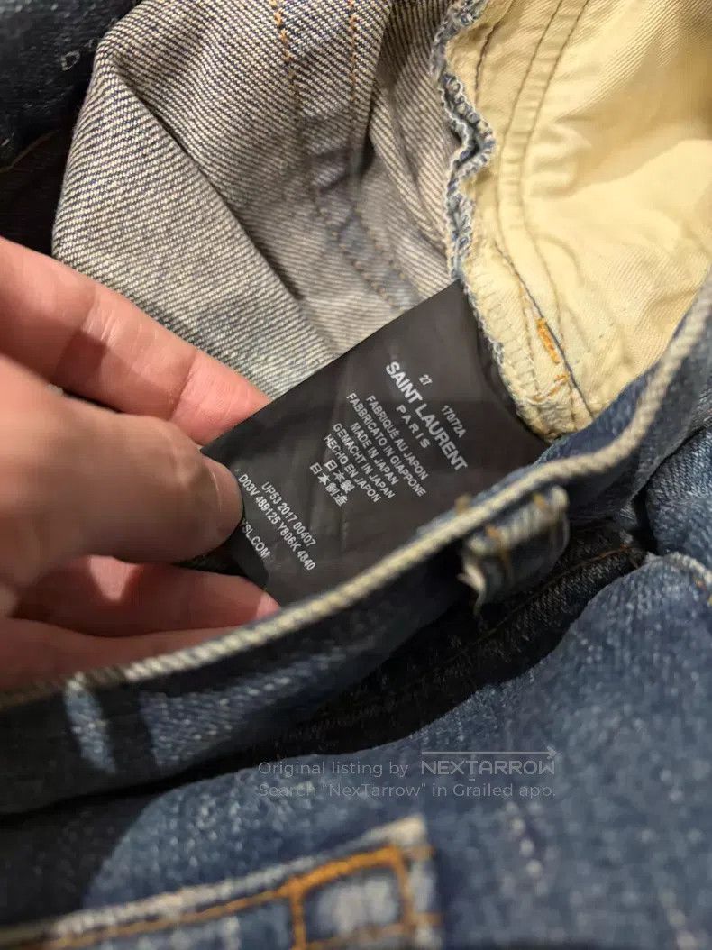 Saint Laurent Paris Saint Laurent Paris jeans i Size US 27 - 5 Thumbnail