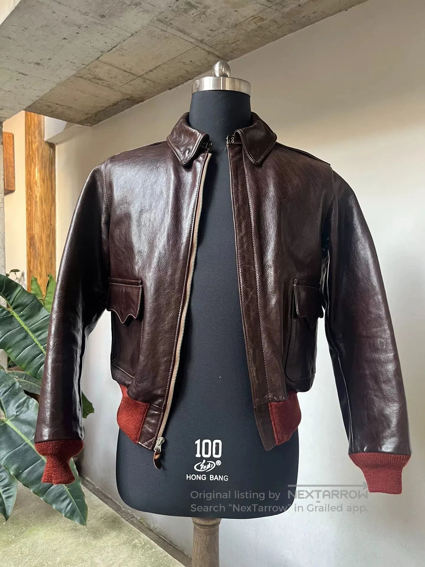 Buco The Few A2 Pilot Leather Jacket. Size US M / EU 48-50 / 2 - 1 Thumbnail
