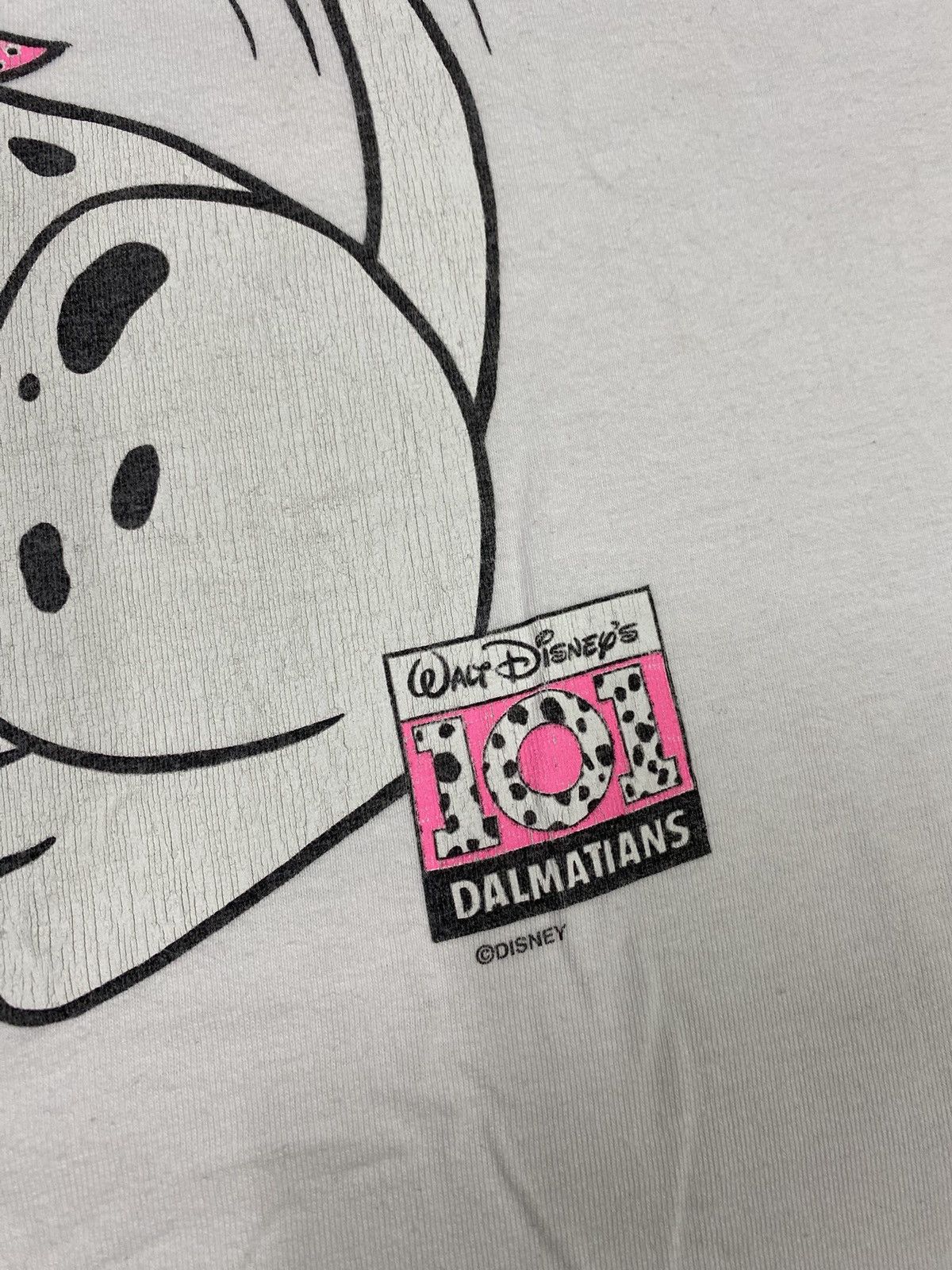 Disney × Vintage Vintage 90’s 101 Dalmatians T-Shirt Disney Movie Shirt XL Size US XL / EU 56 / 4 - 4 Thumbnail