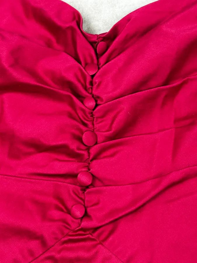 John Galliano SS2010 John Galliano Fuchsia Flamenco Dress Size S / US 4 / IT 40 - 7 Thumbnail