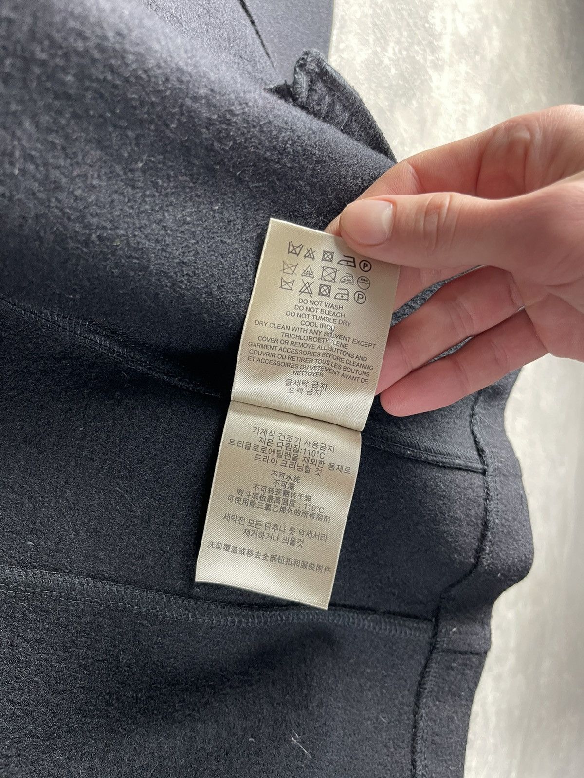 Burberry Burberry Brit Wool Tailored Blazer Jacket Black Size M Size M / US 6-8 / IT 42-44 - 13 Thumbnail
