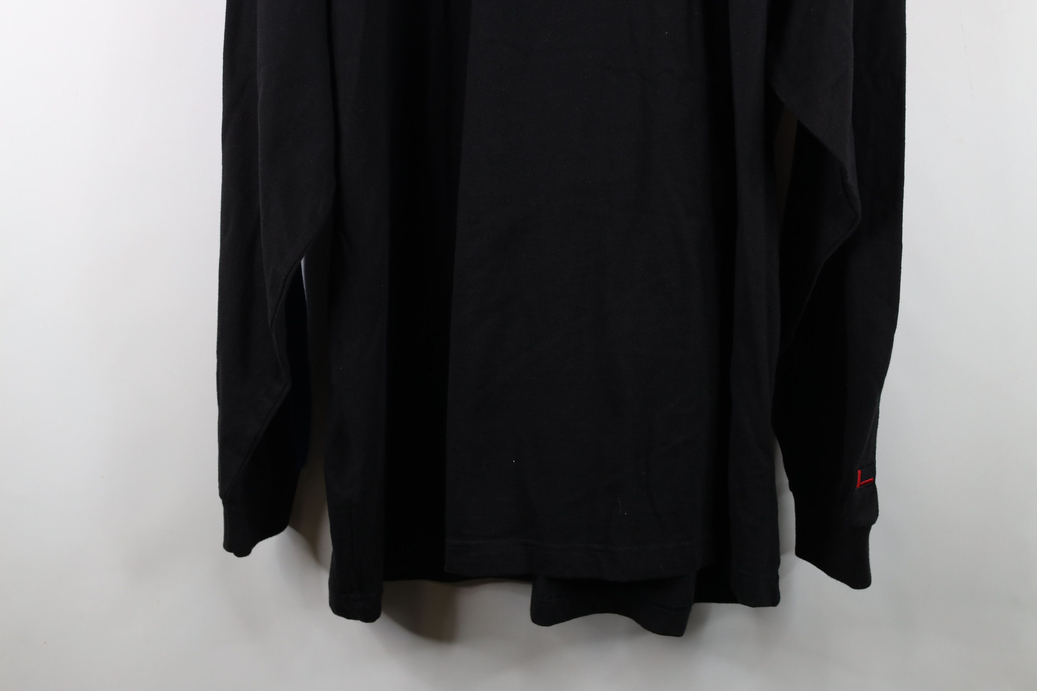 Fubu Vintage 90s FUBU Snowflake Fit Turtleneck T-Shirt Black Size US XXL / EU 58 / 5 - 14 Thumbnail