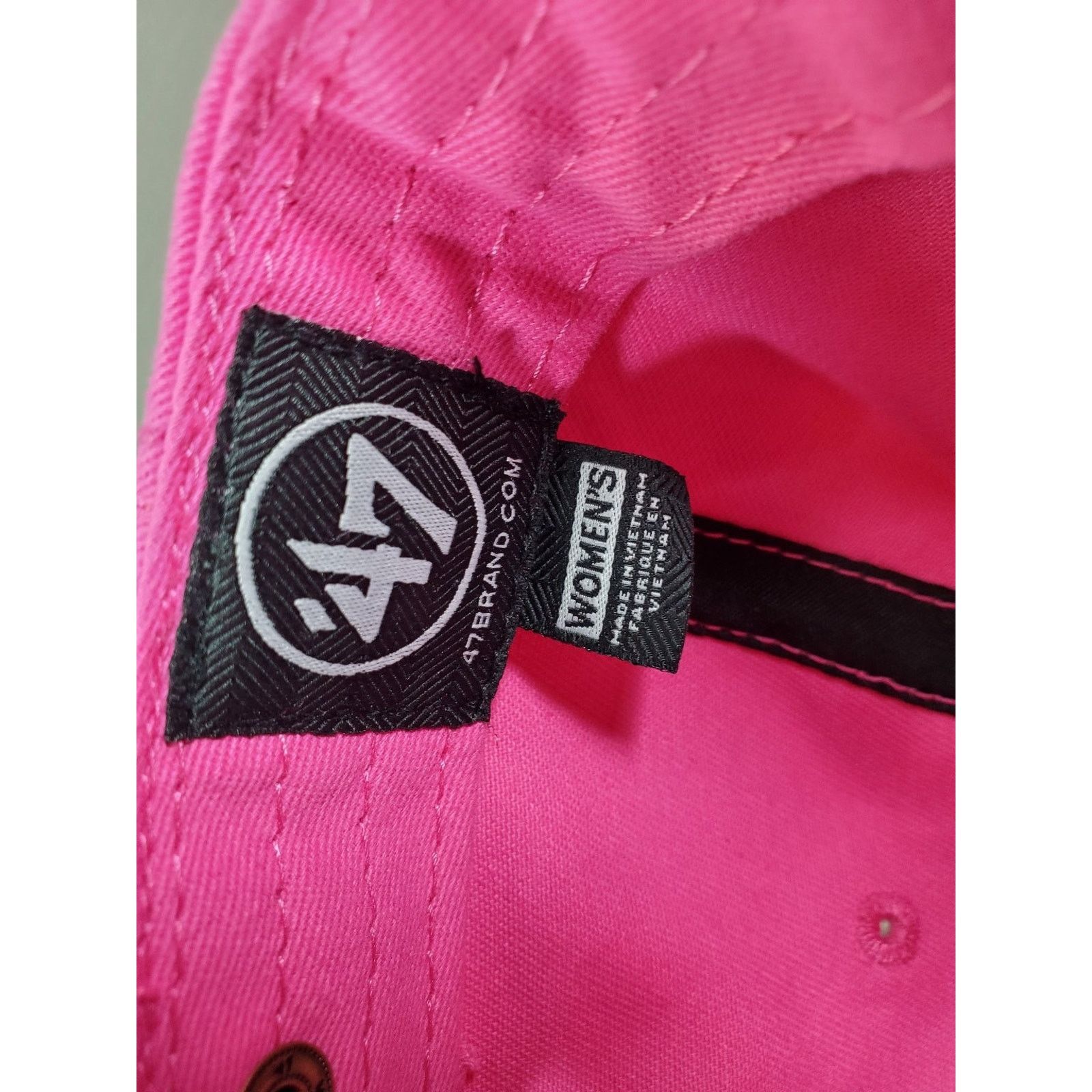 47 Brand × NCAA Brown University Hat '47 Brand Clean Up Pink NCAA Ivy League Size ONE SIZE - 11 Thumbnail