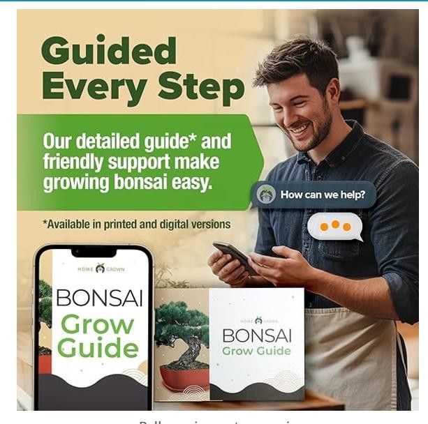NBDN Nobrandedon Complete Bonsai Starter Kit w/ 6 Seed Varieties - Unique Size ONE SIZE - 4 Thumbnail