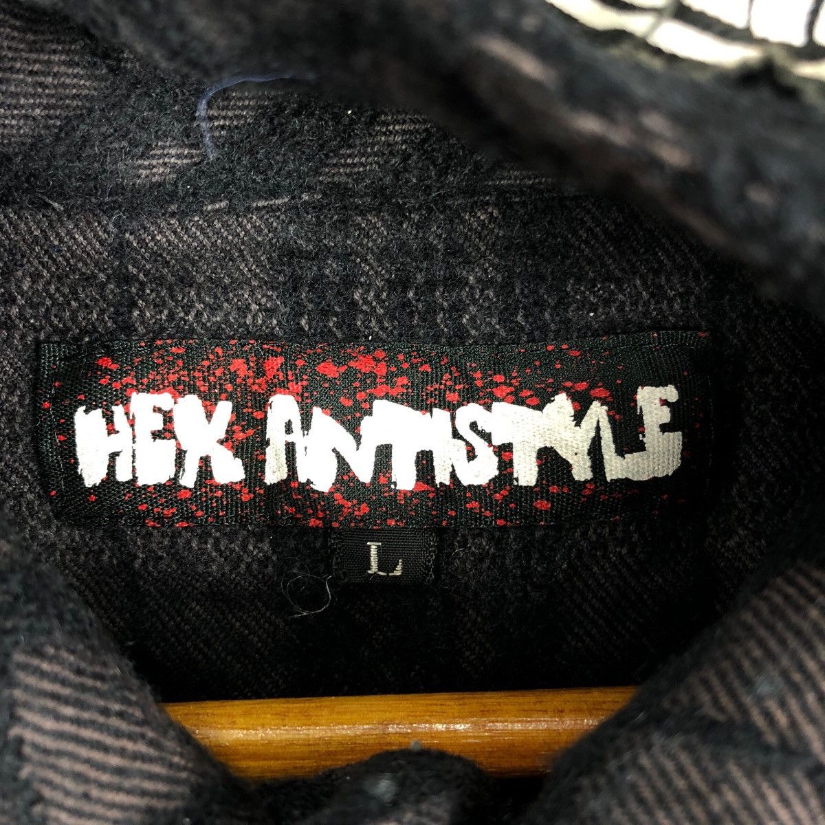 Japanese Brand HEX ANTISTYLE Punk Scab Seditionaries Hoodie
