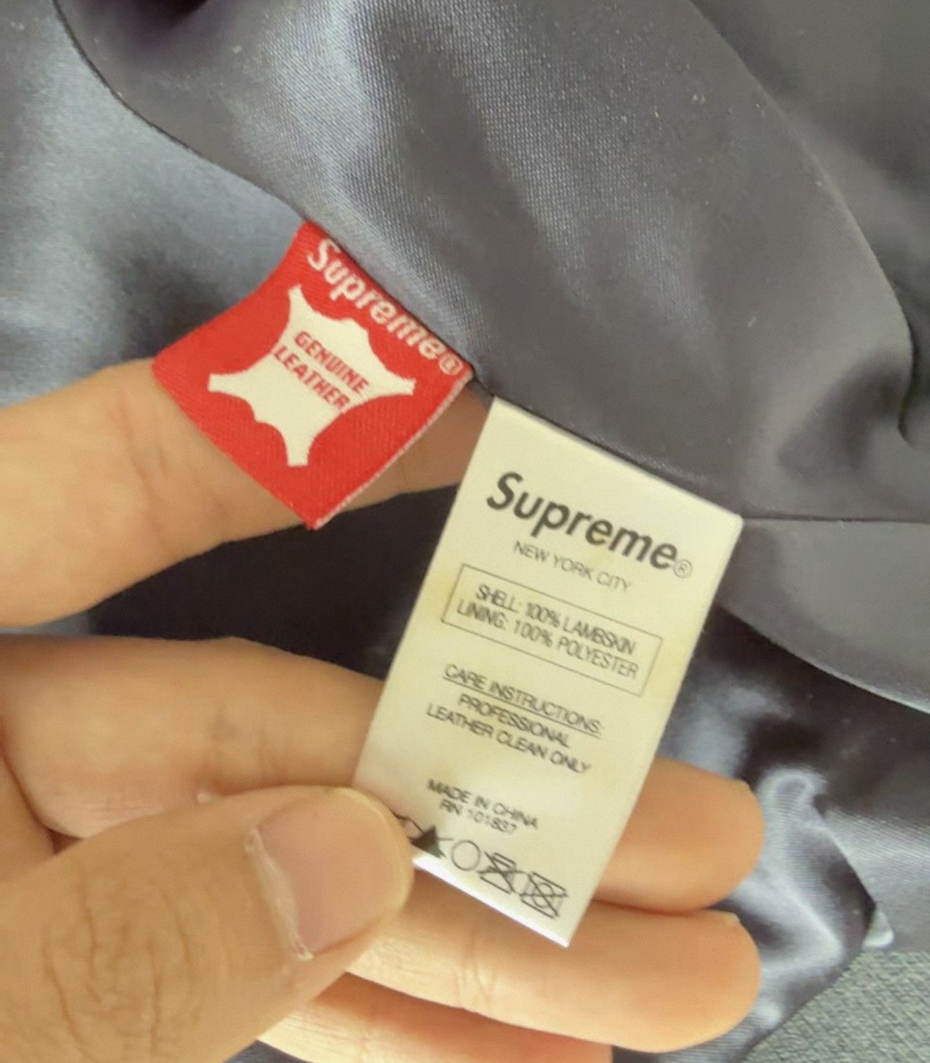 New York Yankees × Supreme Supreme yankees mlb leather bomber Jacket Size US M / EU 48-50 / 2 - 4 Thumbnail