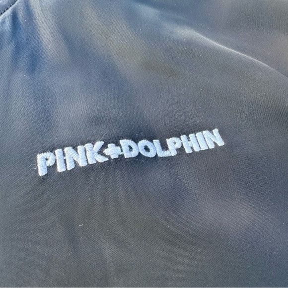 Designer × Pink Dolphin NWT PINK DOLPHIN POSITIVITY TAKES FLIGHT BLACK JACKET SZ XL Size US XL / EU 56 / 4 - 6 Thumbnail