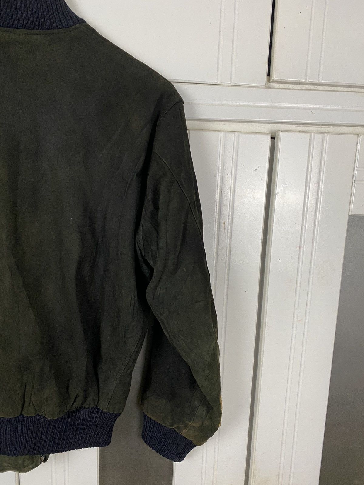 Vintage Vintage Suede Bomber Jacket Size US M / EU 48-50 / 2 - 4 Thumbnail