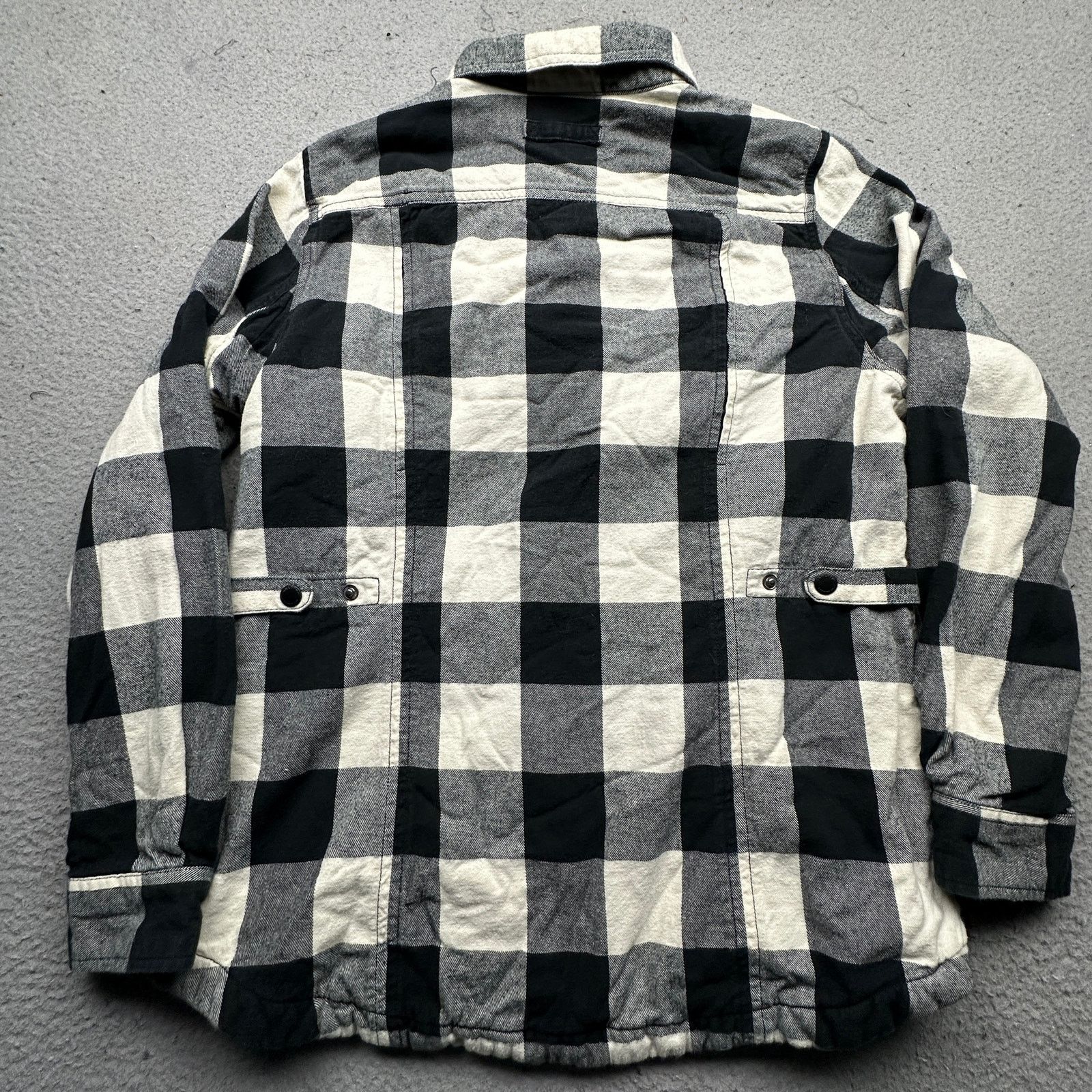 Duluth Trading Company Duluth Fleece Lined Buffalo Check Flannel Shirt Women Medium Size M / US 6-8 / IT 42-44 - 9 Thumbnail