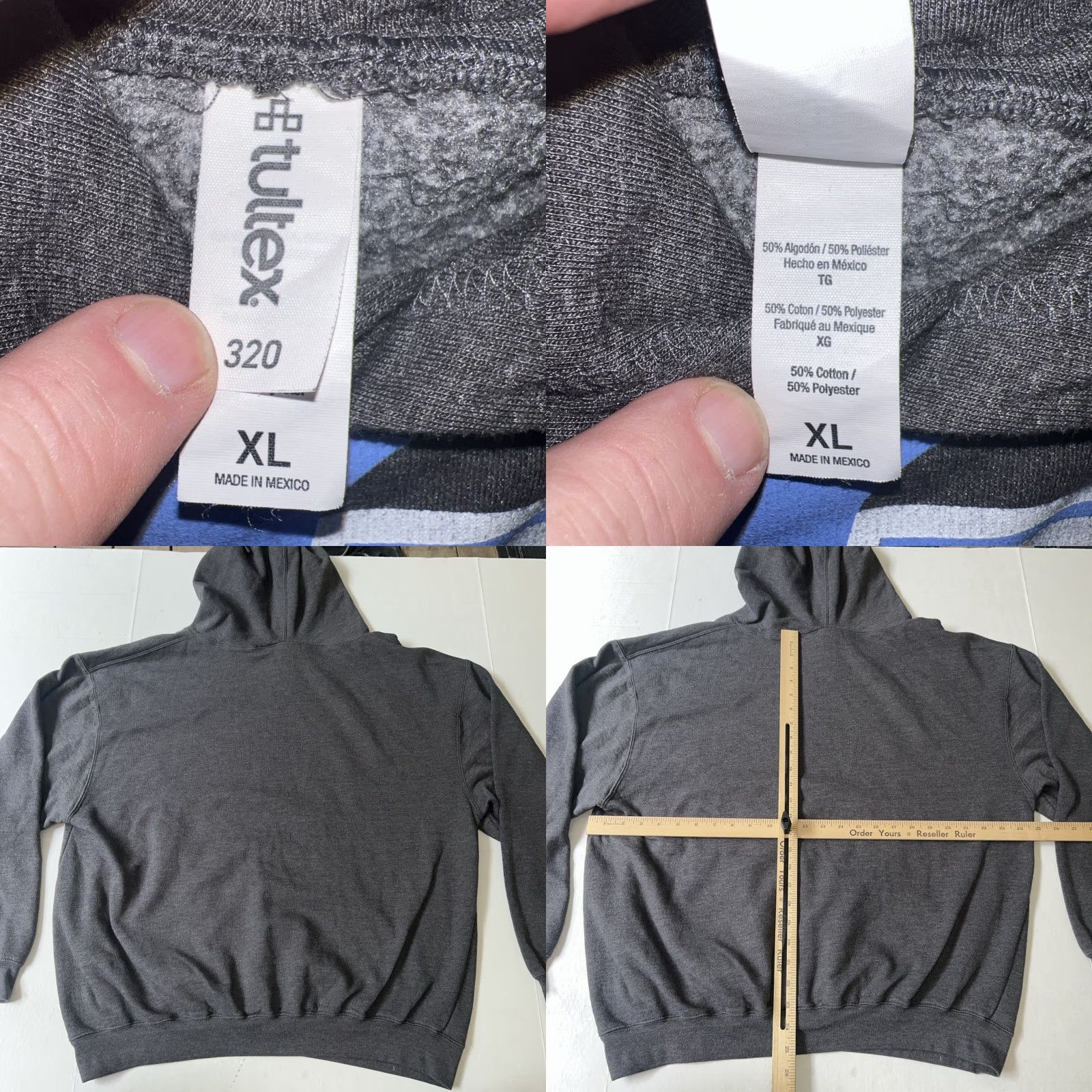 Tultex VINTAGE RENAME? Size US XL / EU 56 / 4 - 8 Thumbnail
