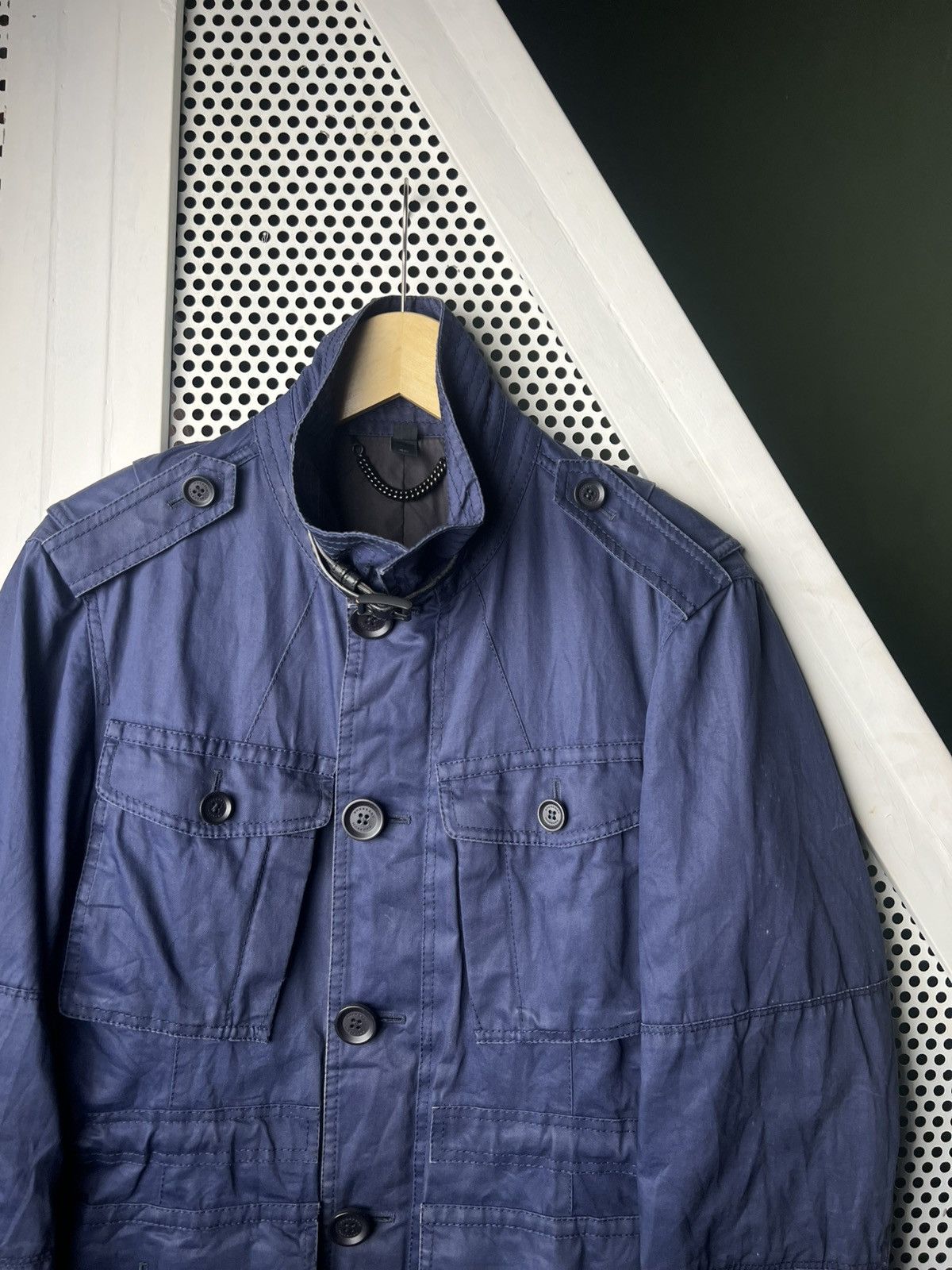 Burberry Prorsum Burberry Prorsum Resort Field Waxed Parka Jacket Size US M / EU 48-50 / 2 - 5 Thumbnail