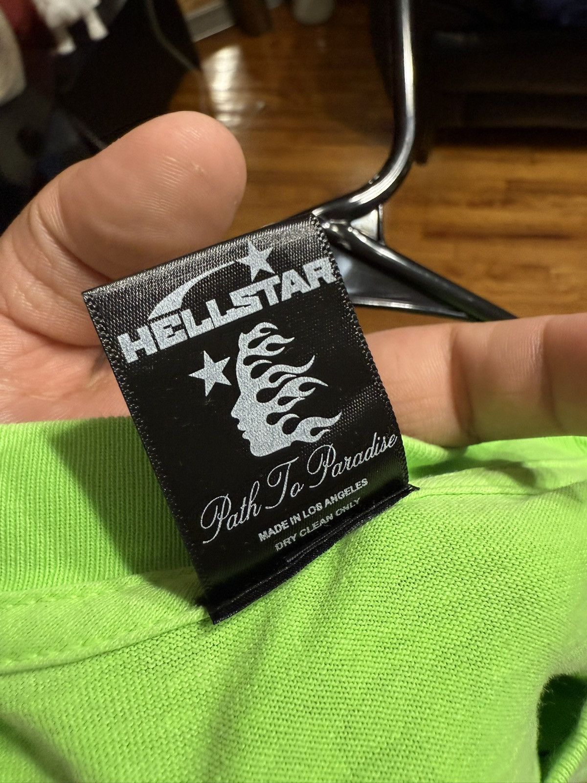 HELLSTAR Hellstar Jesus Neon T shirt Size Large Size US L / EU 52-54 / 3 - 7 Thumbnail