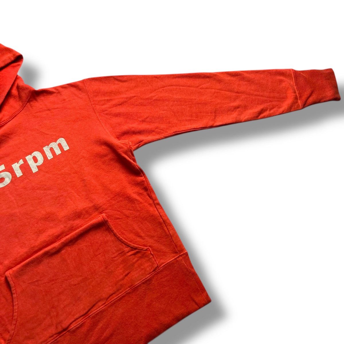 45rpm 🇯🇵VINTAGE 45 RPM SPELL OUT HOODIE SWEATER Size US M / EU 48-50 / 2 - 6 Thumbnail