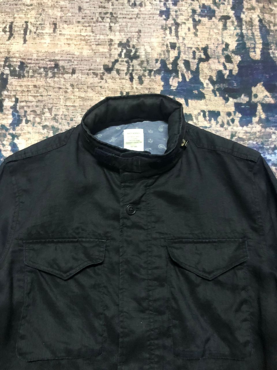 Japanese Brand Back Number Hemp Field Work Jacket Size US M / EU 48-50 / 2 - 5 Thumbnail