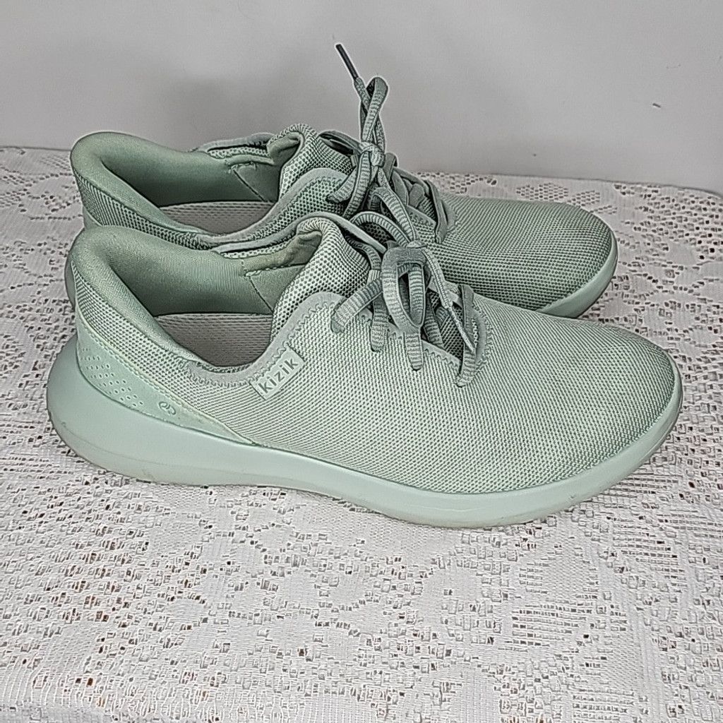 The Unbranded Brand Kizik Madrid eco knit sage green hands free slip on shoe 8.5 Size US 8.5 / IT 38.5 - 2 Thumbnail