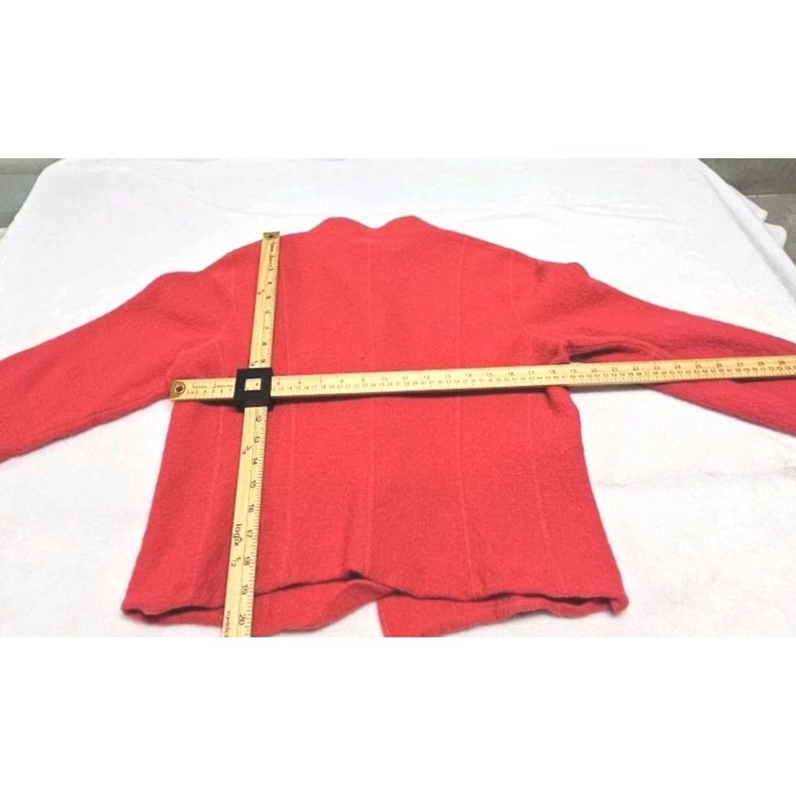 Talbots VINTAGE Talbots Cardigan Jacket Wool Pink Women’s Size L 90s Hong Kong Women Size L / US 10 / IT 46 - 4 Thumbnail