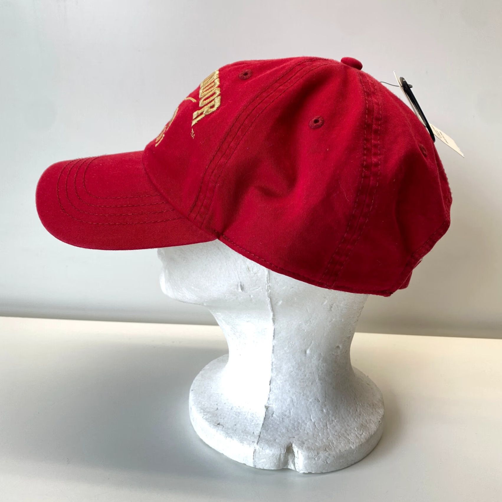 Vintage Harry Potter Gryffindor Alumni Hogwarts Strapback Dad Hat Red NEW Baseball Cap Unisex Adults Adjustable Size Cotton Hat Size ONE SIZE - 6 Thumbnail