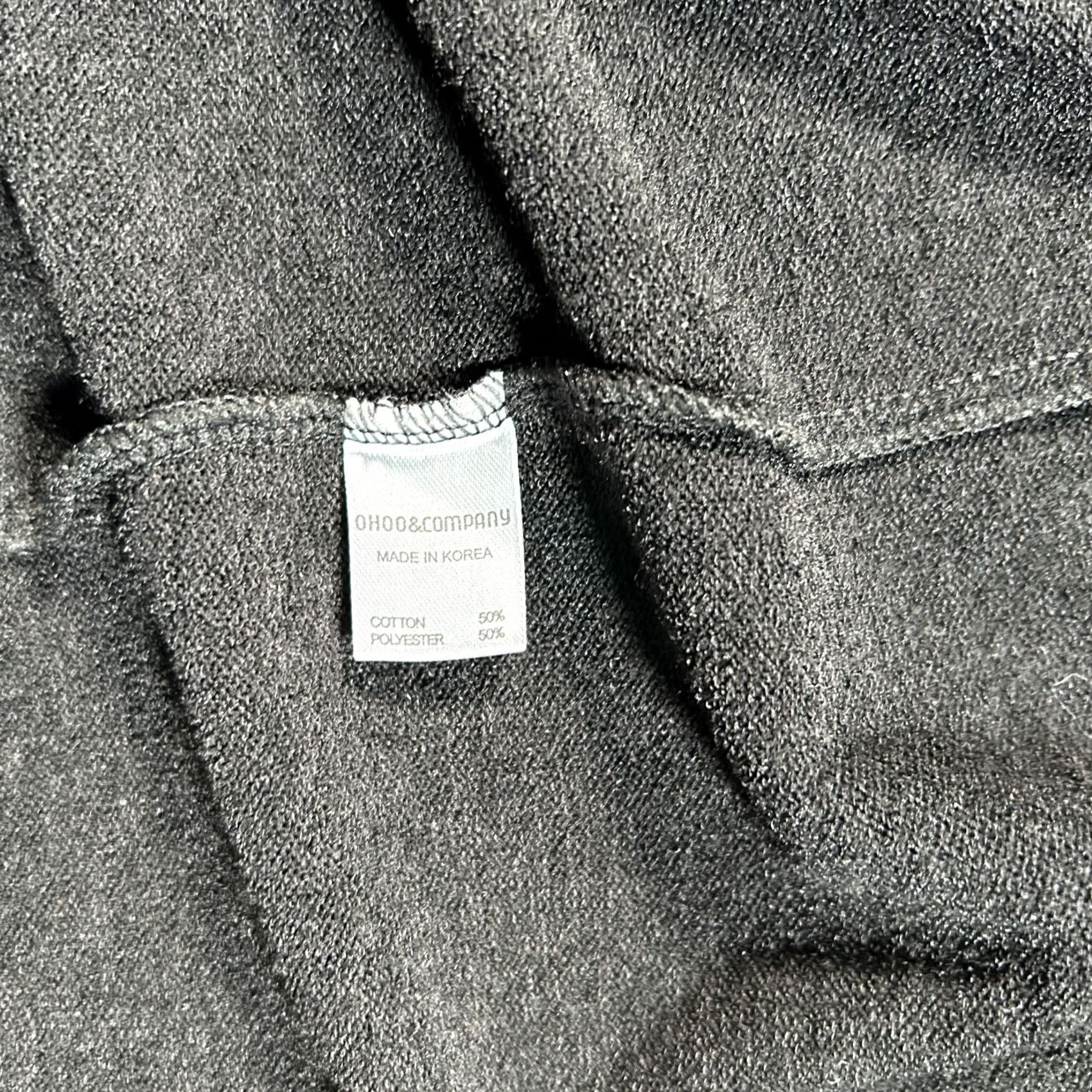 Vintage Givon Cardigan Sweater Women 2XL Black Hooded Tight Knit Open Front Modern Casual Size XXL / US 16-18 / IT 52-54 - 6 Thumbnail
