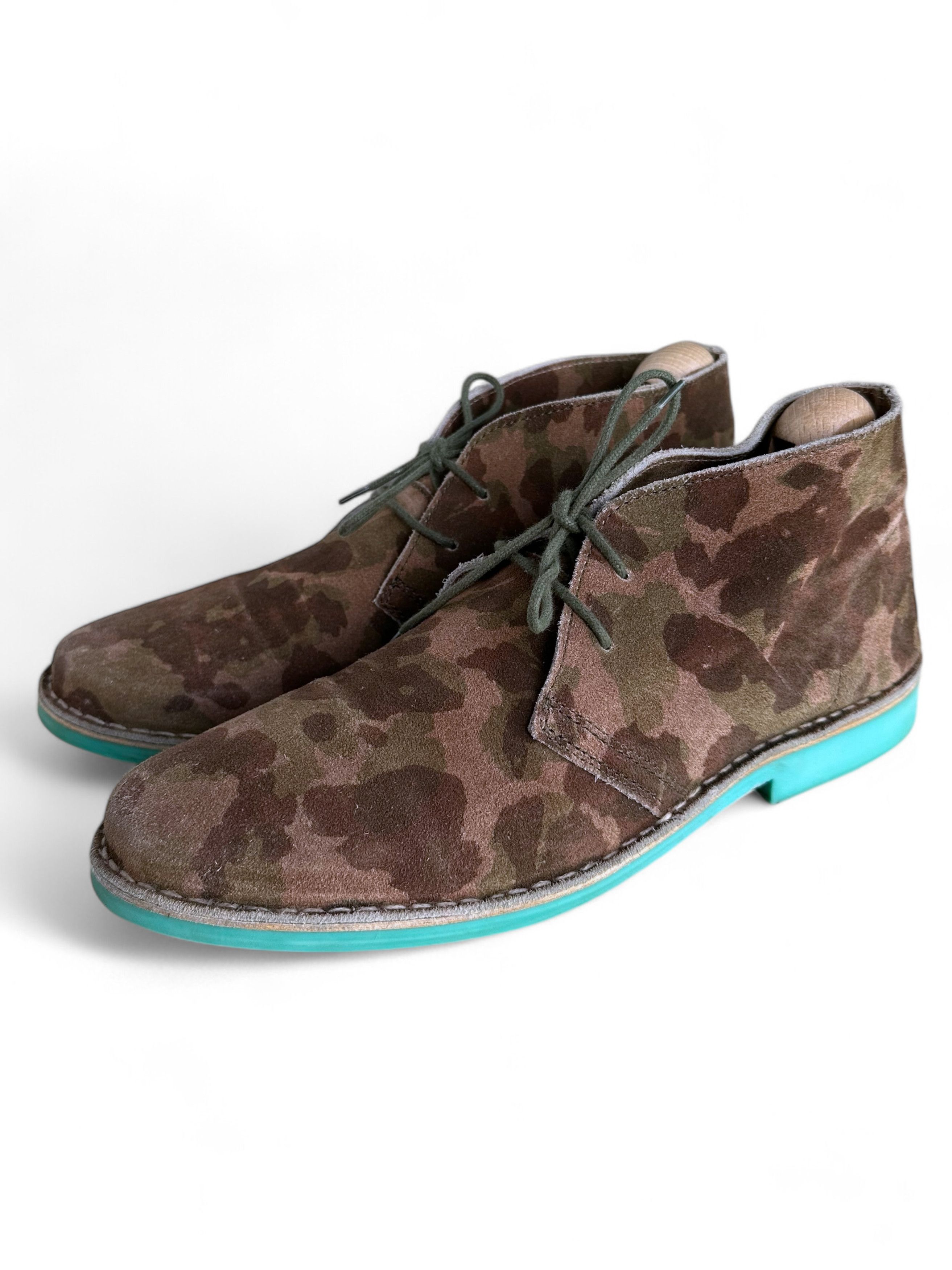 Selected Homme Selected Suede Camouflage Boots Size US 11 / EU 44 - 3 Thumbnail