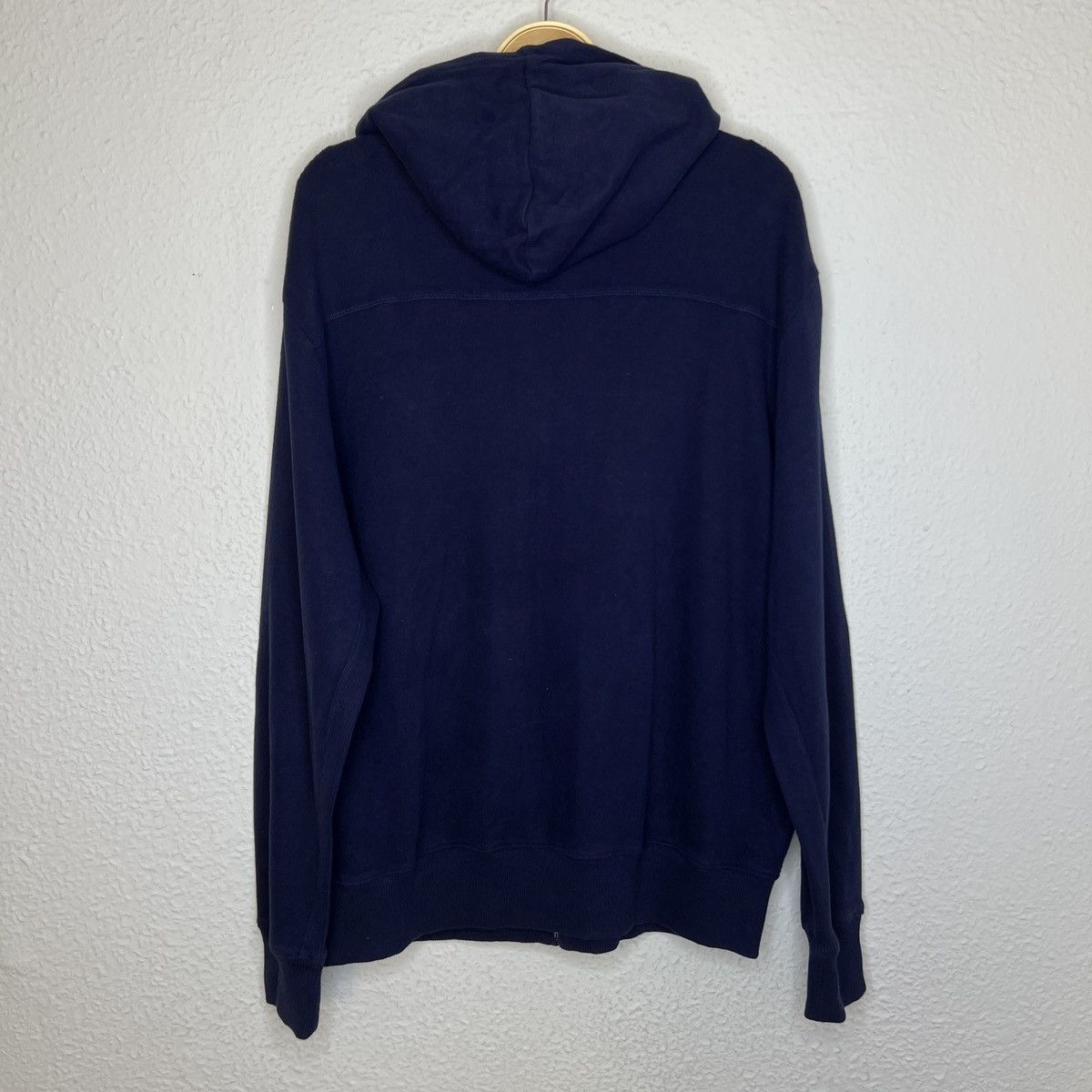 Designer × Yves Saint Laurent Yves Saint Laurent YSL Hoodie Zip Sweatshirt Navy Logo Size US L / EU 52-54 / 3 - 5 Thumbnail