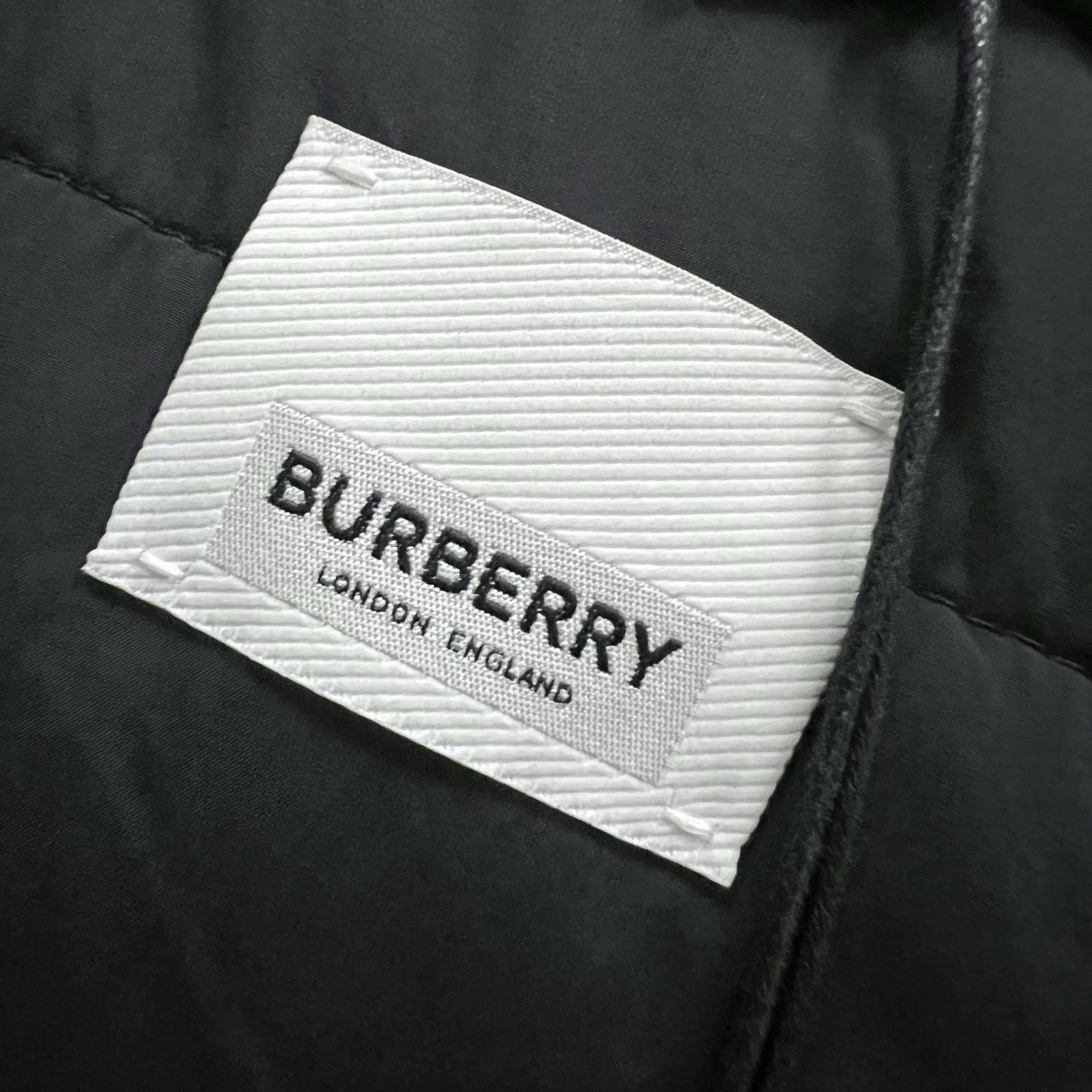 Burberry Burberry Black Embossed Half-Zip Hooded Jacket Size US M / EU 48-50 / 2 - 7 Thumbnail
