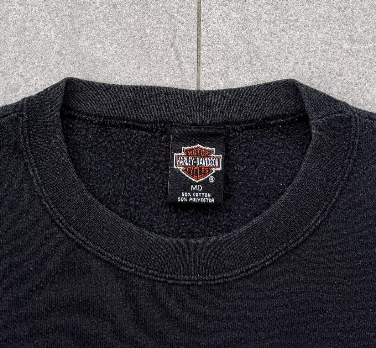 Harley Davidson 🔥VTG 90s Harley Davidson Motorcycle Long Sleeve Sweatshirt Size US M / EU 48-50 / 2 - 11 Thumbnail